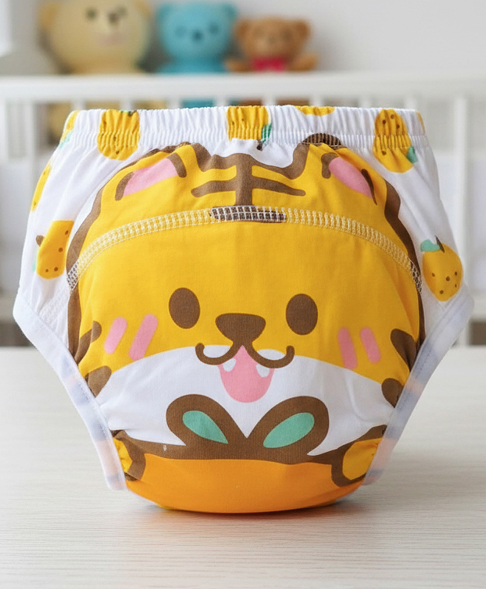 Baby Moo Tiger Cub Reusable Cloth Toddler Training Pants - Multicolour-picture-27