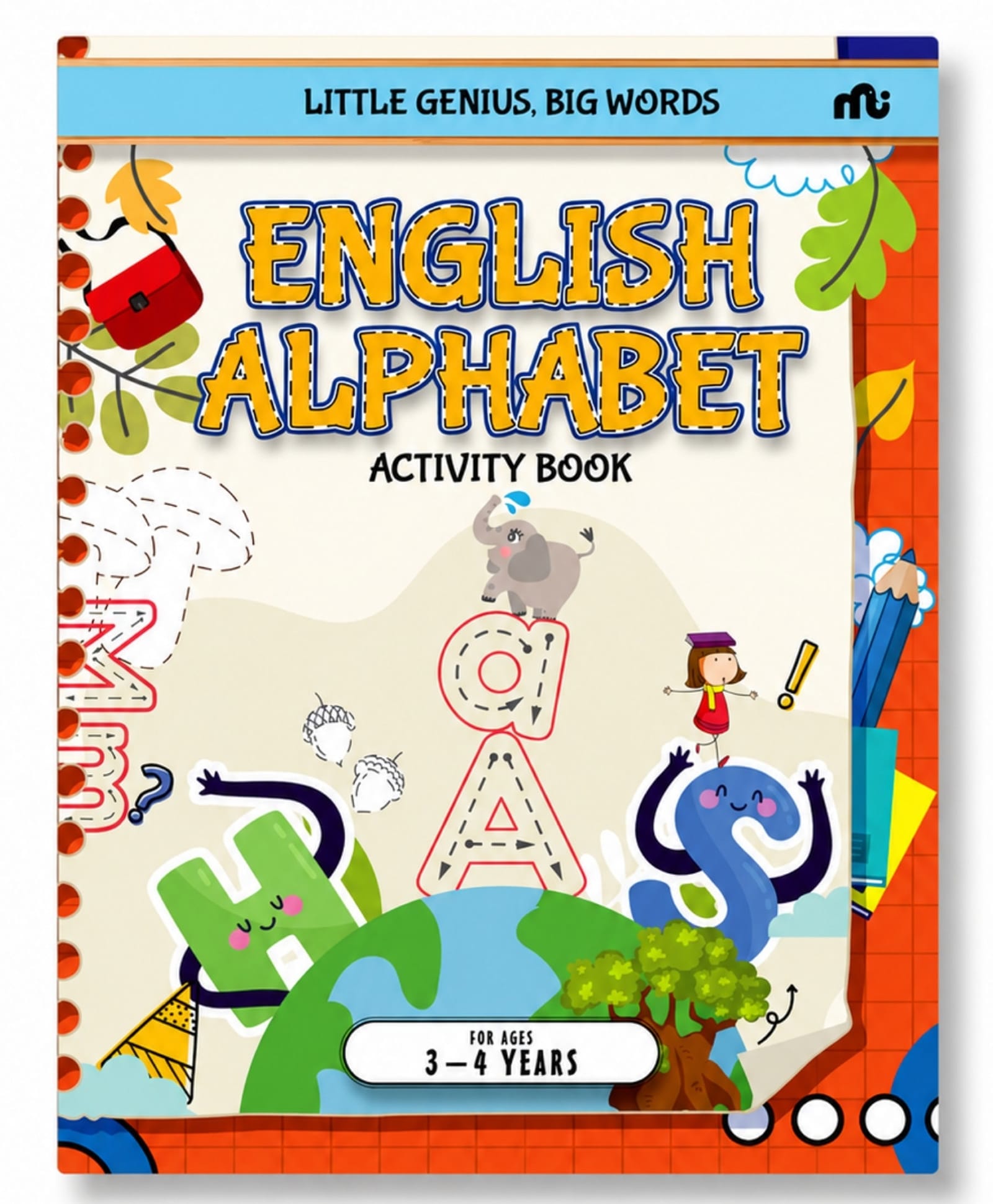 Little Genius, Big Words: English Alphabet Activity Book - English-image-34