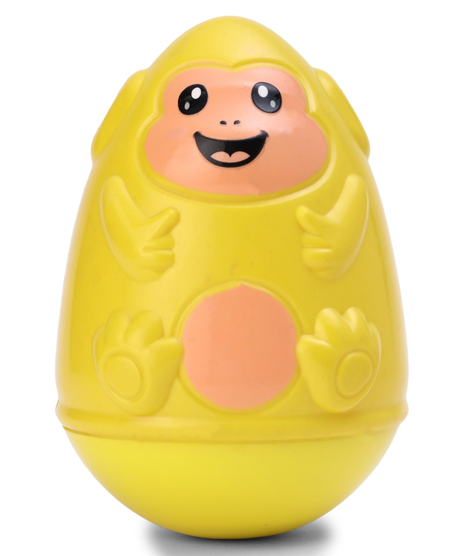 Ratnas Monkey Roly Poly Toy - Yellow-image-39