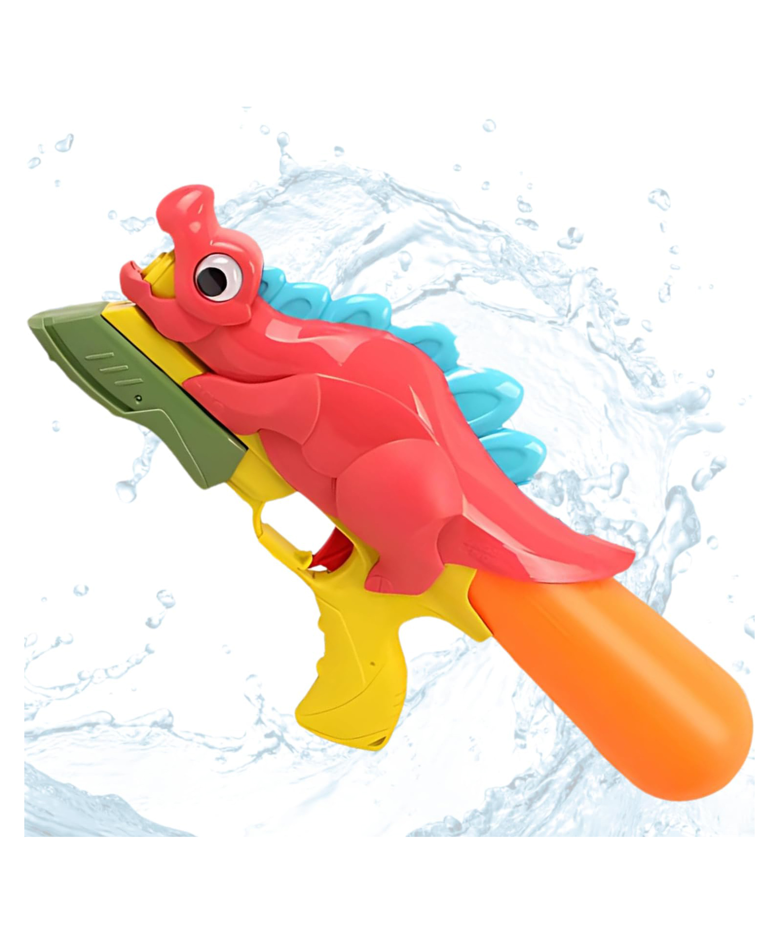 AKN TOYS Cute Crocodile Water Gun Toy for Kids for Holi with 25Ft Range ,High Pressure Mechanism Ideal Outdoor Toy - PACK OF 1 -( COLOR MAY VARY )-picture-34