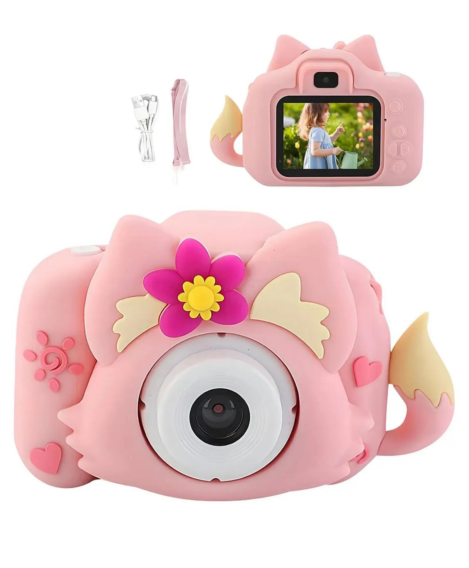 FLAZE HD Digital Video Kids Camera, Christmas Birthday Gifts , Cute Portable Little - PACK OF 1- ( COLOR MAY VARY )-image-26