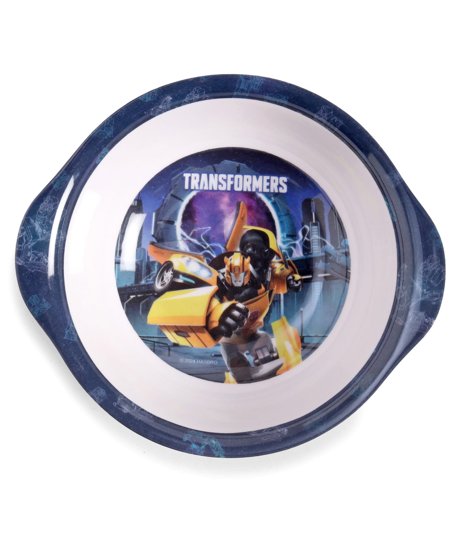 Servewell Transformers Theme Bowl With Handle - Blue-image-42