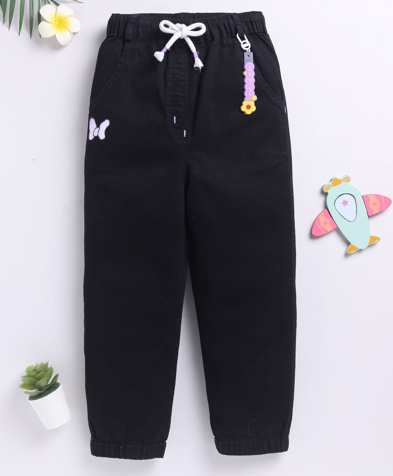 TOONYPORT Denim Woven Solid Jeans - Black-picture-18