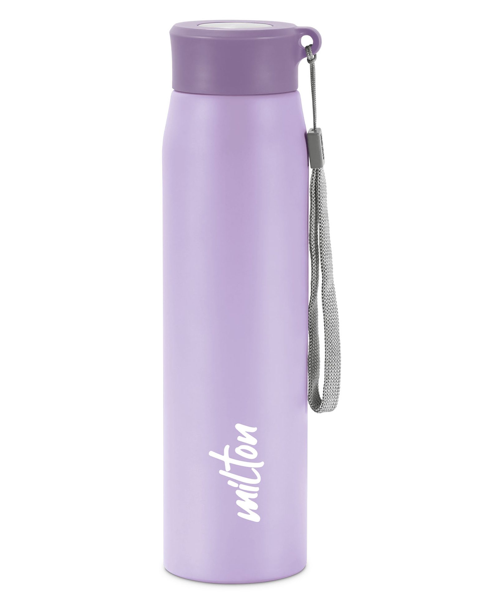 Milton Handy 850 Stainless Steel Sipper Water Bottle Single Walled ISI Certified with Leak Proof Lid & Rust Proof Purple - 780 ml-picture-46