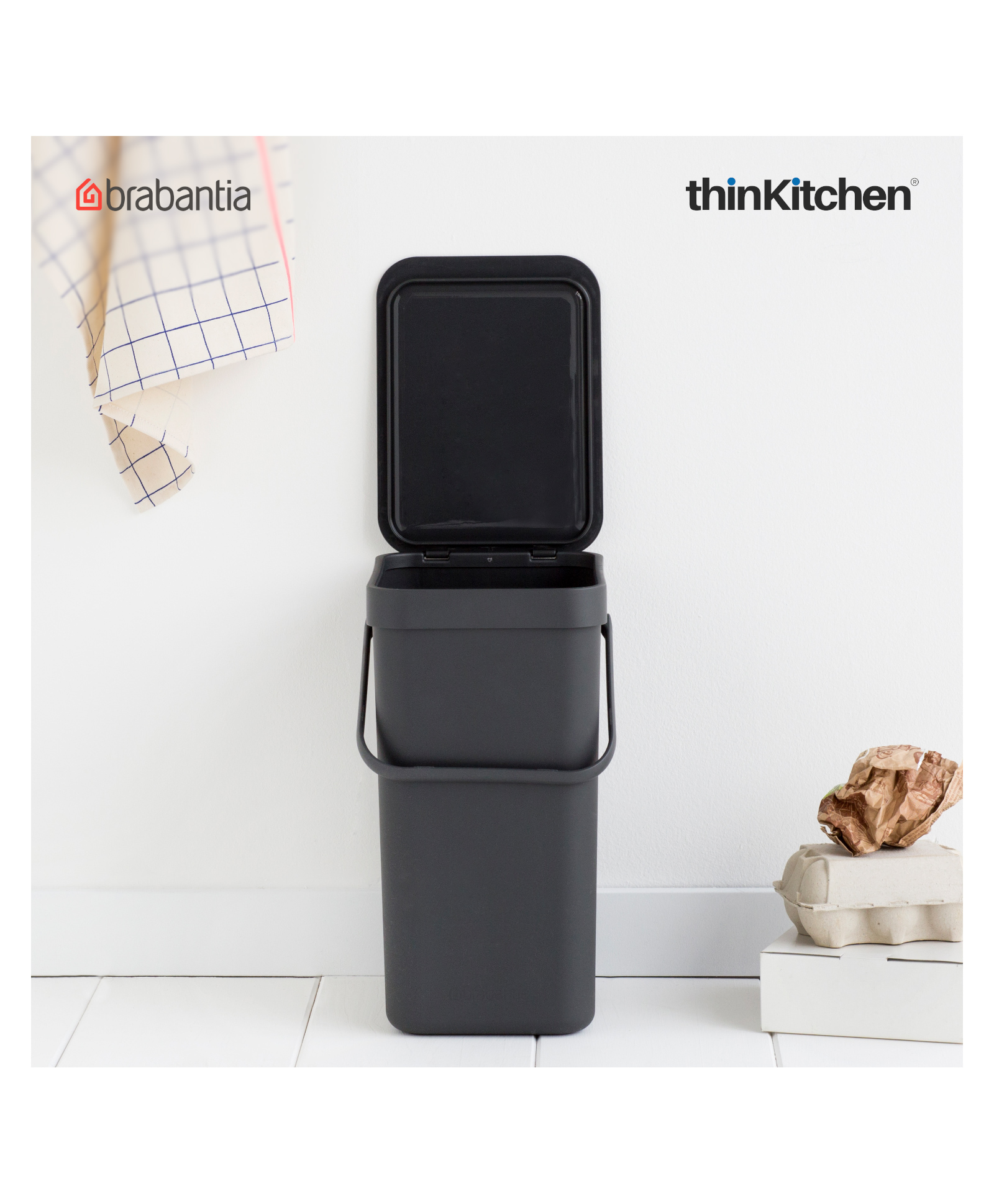 Brabantia 'Sort & Go' Waste Bin, 12 litre-image-42