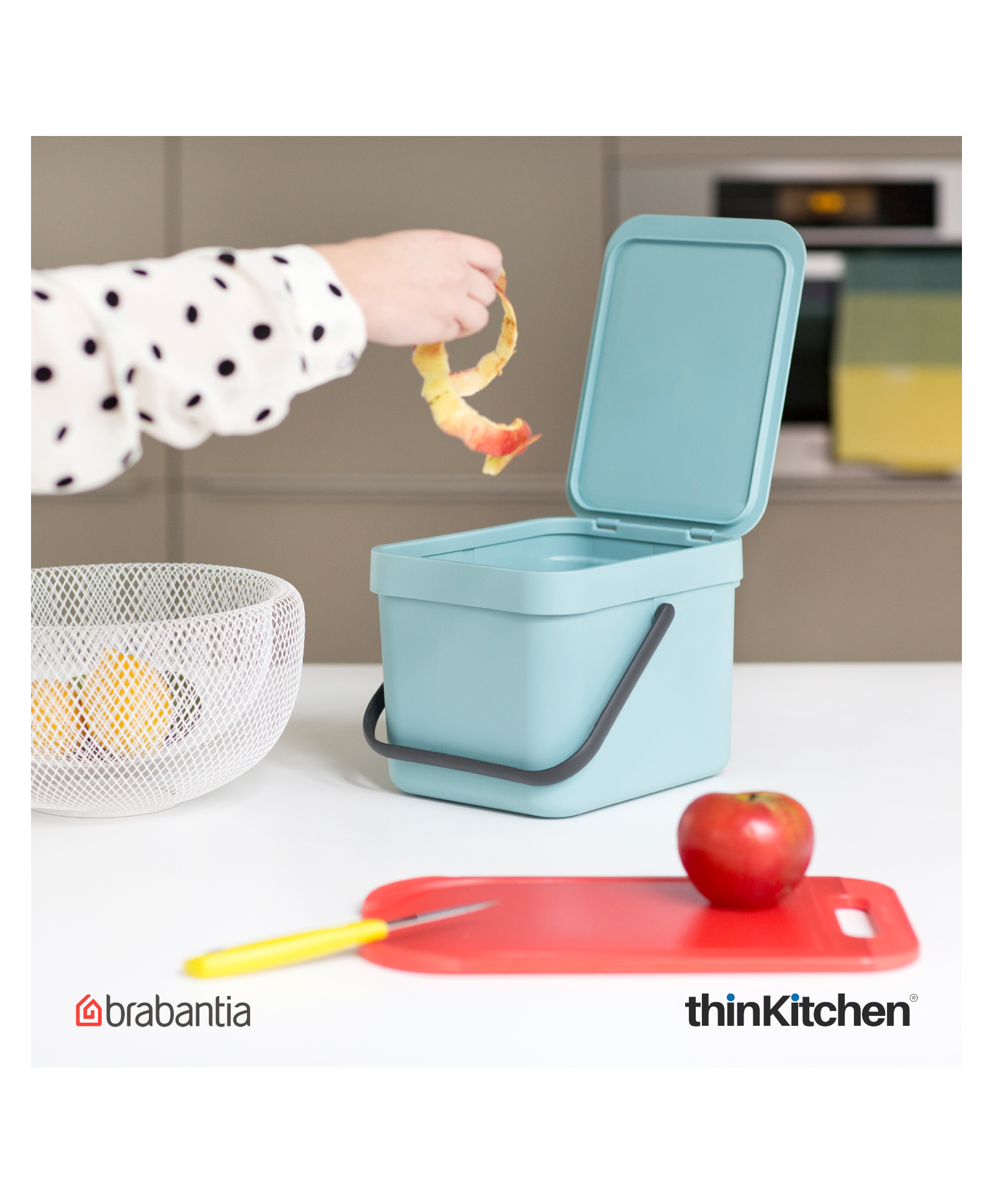 Brabantia 'Sort & Go' Waste Bin, 6 litre-picture-20