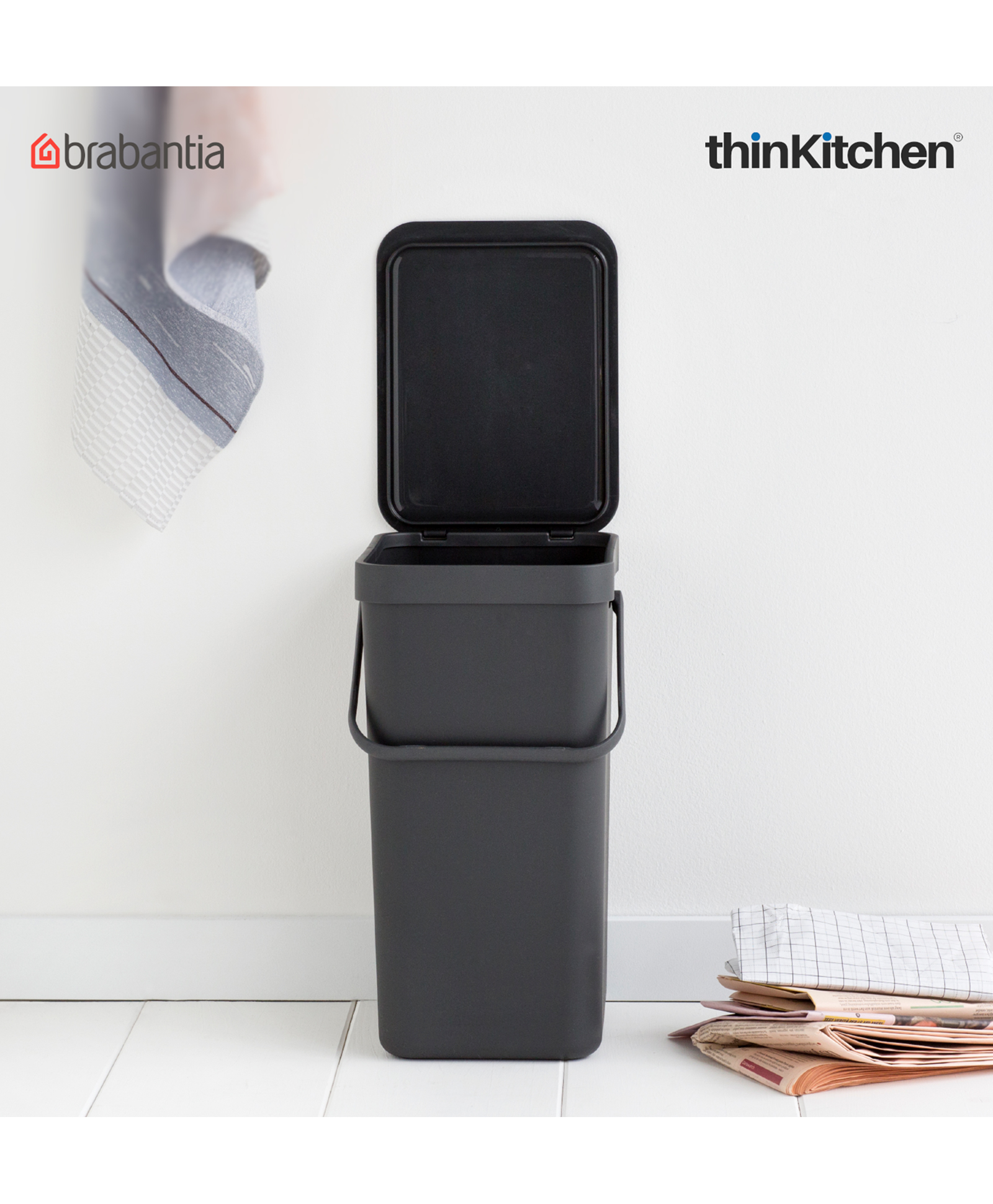 Brabantia Sort & Go Waste Bin, 16 litre-picture-26