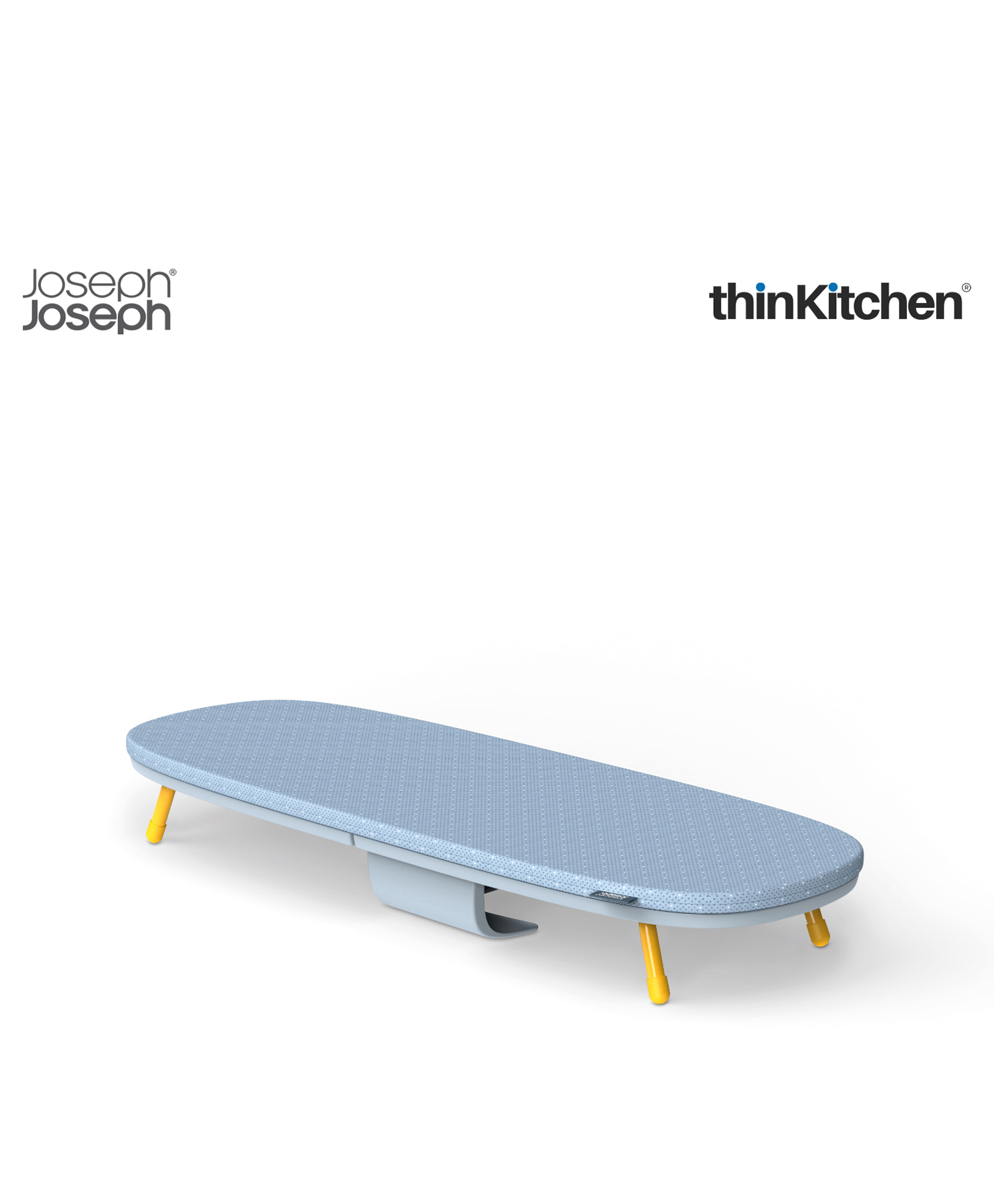Joseph Joseph Pocket Folding Table-top Ironing Board, Grey-image-20
