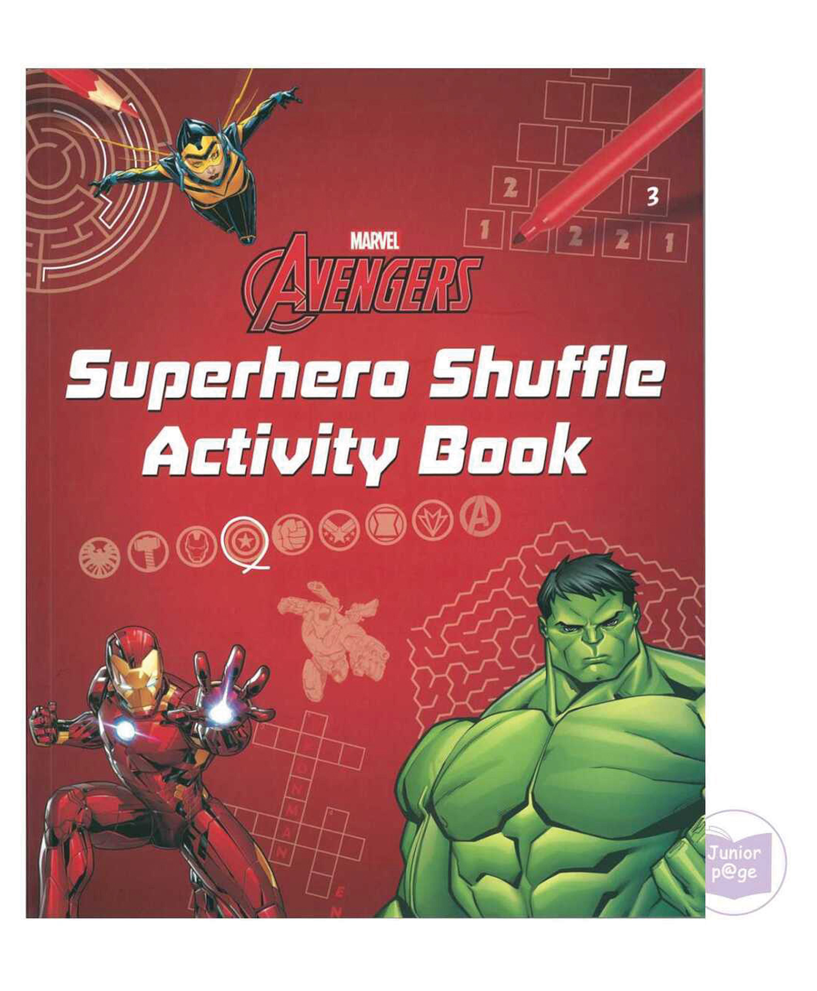 wilco international Marvel Avengers Superhero Shuffle Activity Book-picture-37