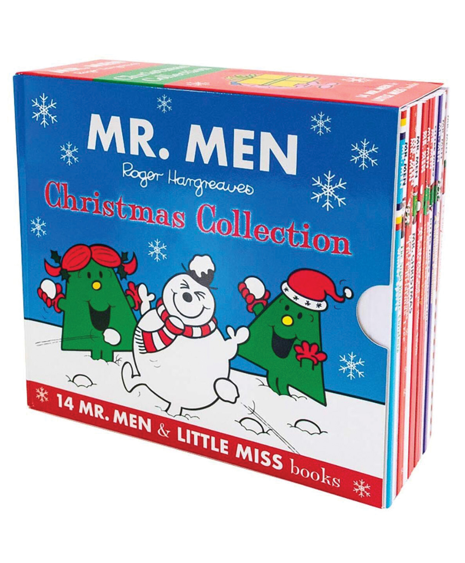 Mr Men and Little Miss Christmas Collection 14 Books Slipcase Box Set (Meet Father Christmas, Mr. Men The Christmas, Noisy and the Silent Night, Little Miss Christmas..etc)