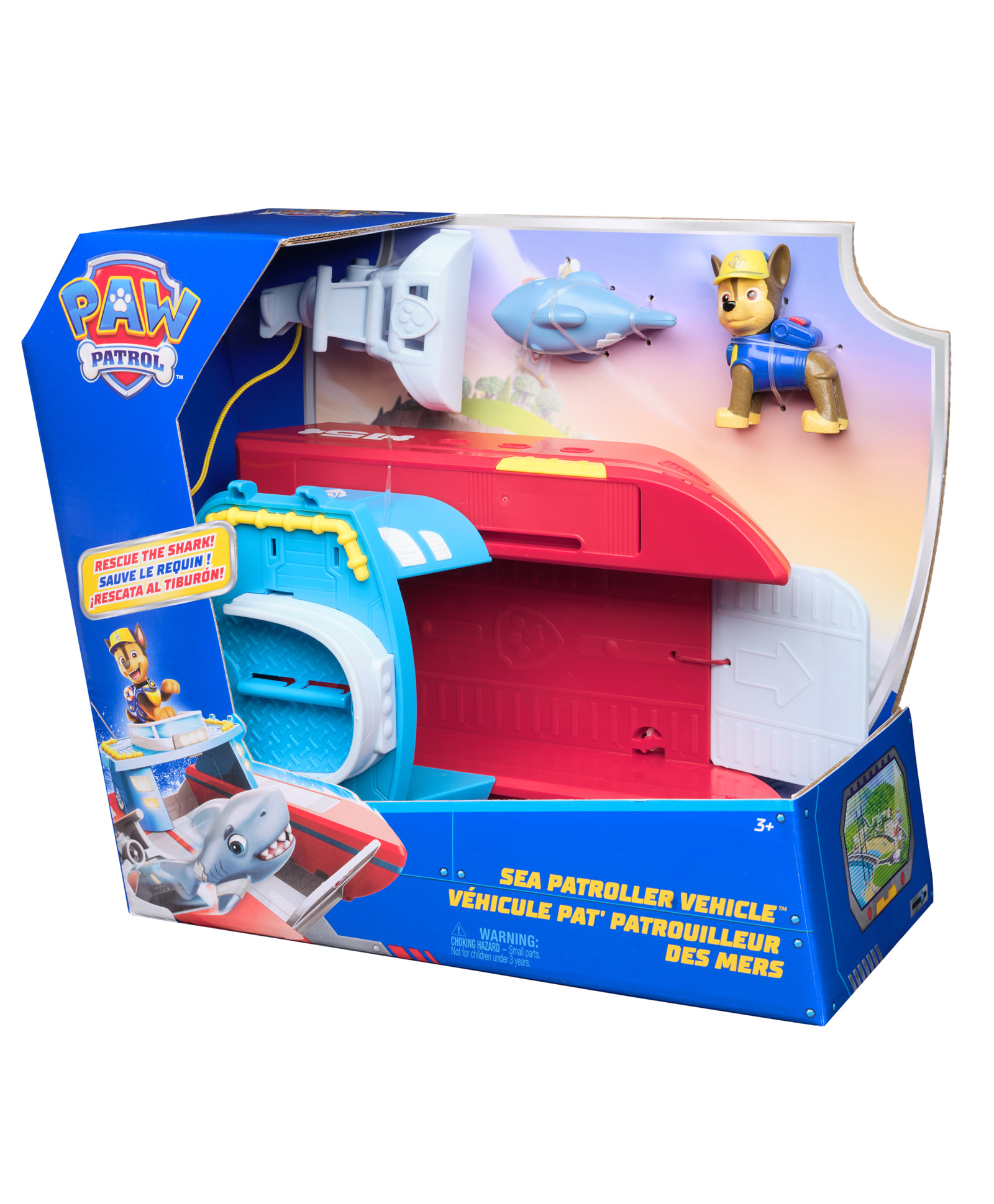 Paw Patrol Sea Patroller Ship Toy - Multicolor-image-36