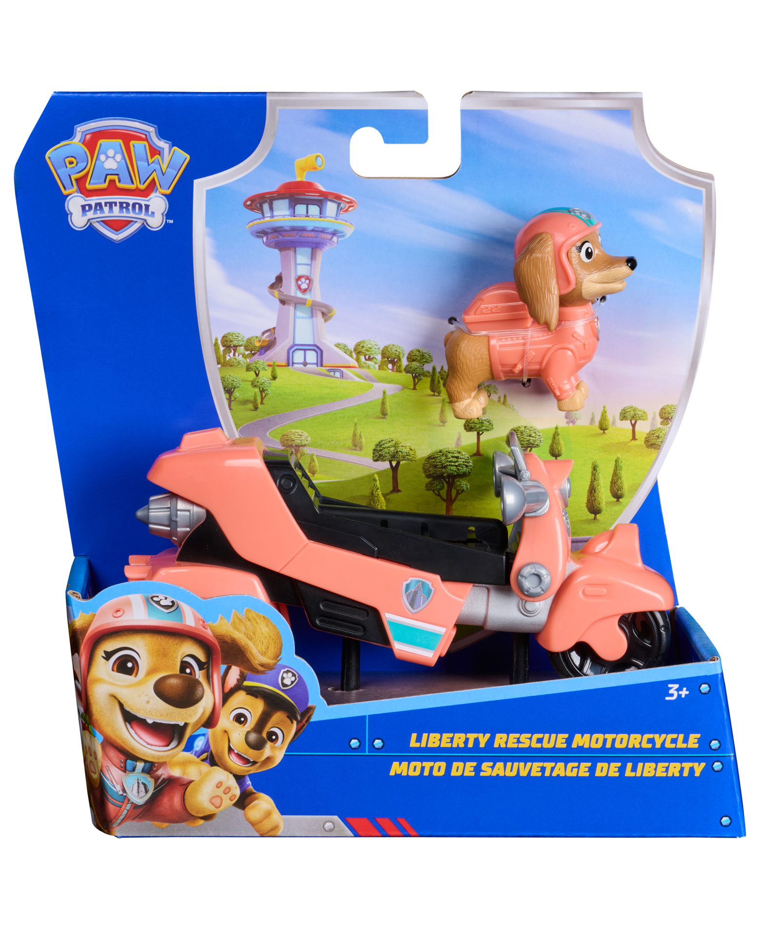 Paw Patrol Basic Sustainable Vehicle Liberty Scooter Toy - Peach-picture-25