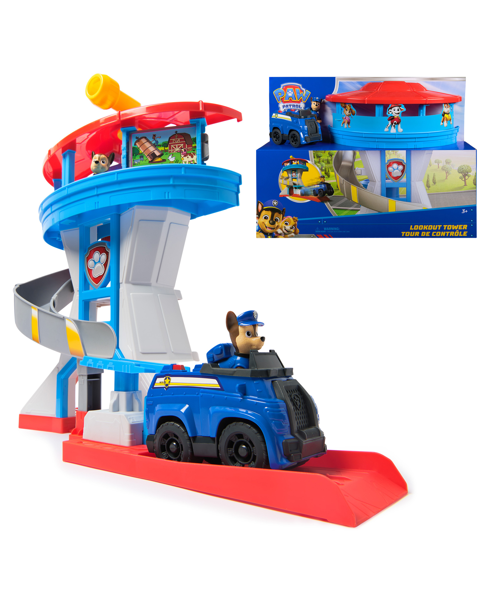 Paw Patrol Adventure Bay Lookout Tower Playset - Blue-image-39