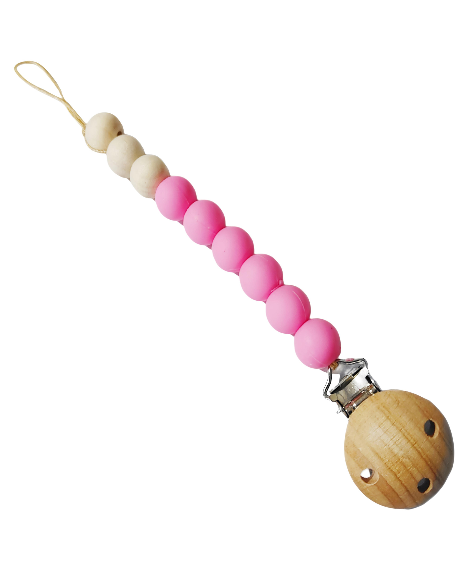 FunBlast Baby Pacifier Clips for Newborns - Pack of 1 Pink-picture-10