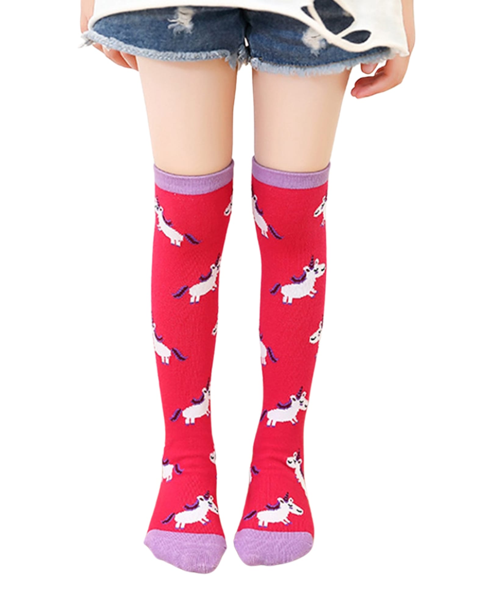 Neska Moda 1 Pair Long Knee Socks - Rani-picture-34