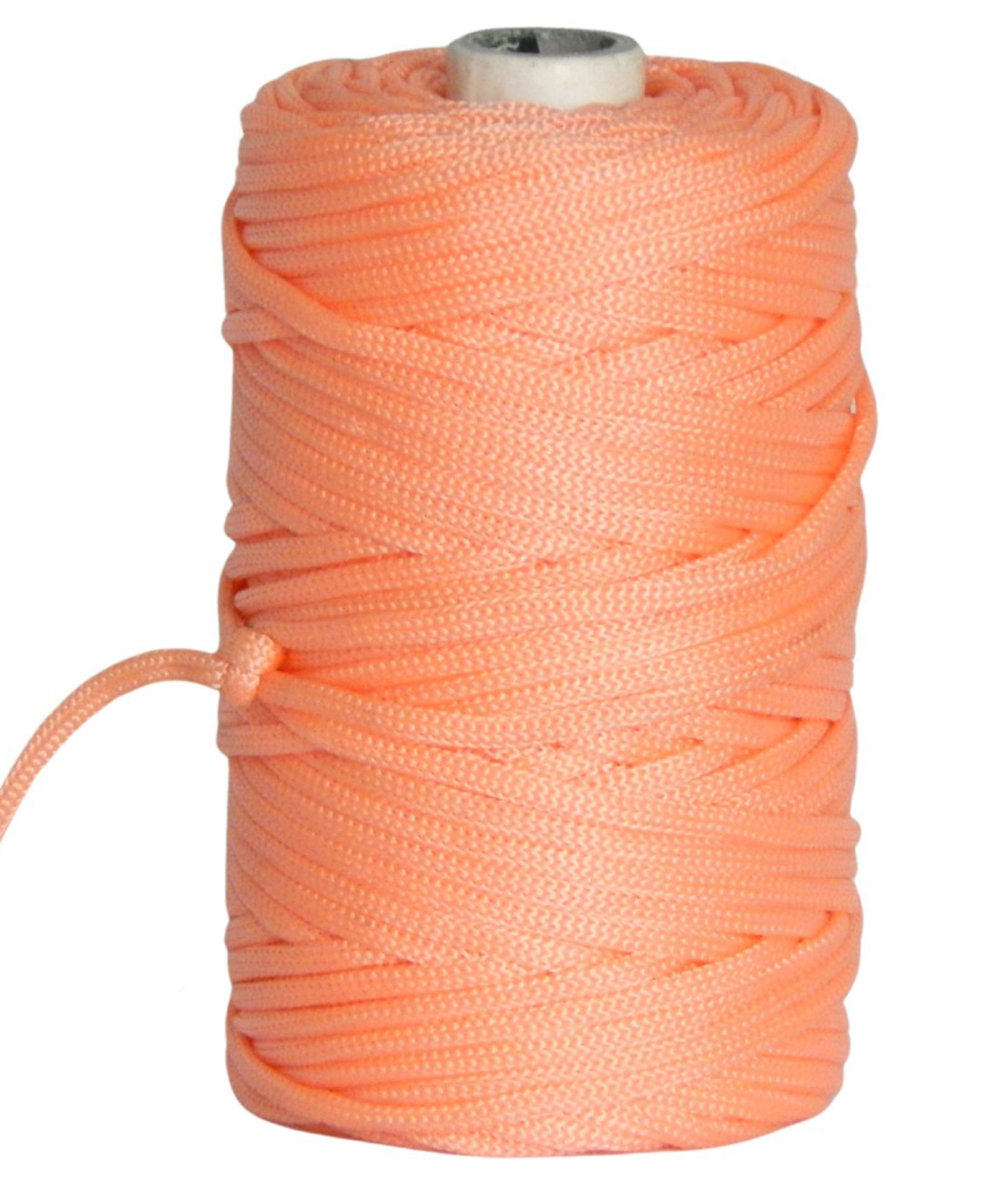 Ecofynd 4mm, 100 Meters Nylon Color Cord (Purse Thread), Braided Cotton PP Knot Beading Cord Rope, Thread Material for Shoe Lace, Jewelry Making, DIY Craft Hanging Projects, (Pack of 1, Peach)-image-48
