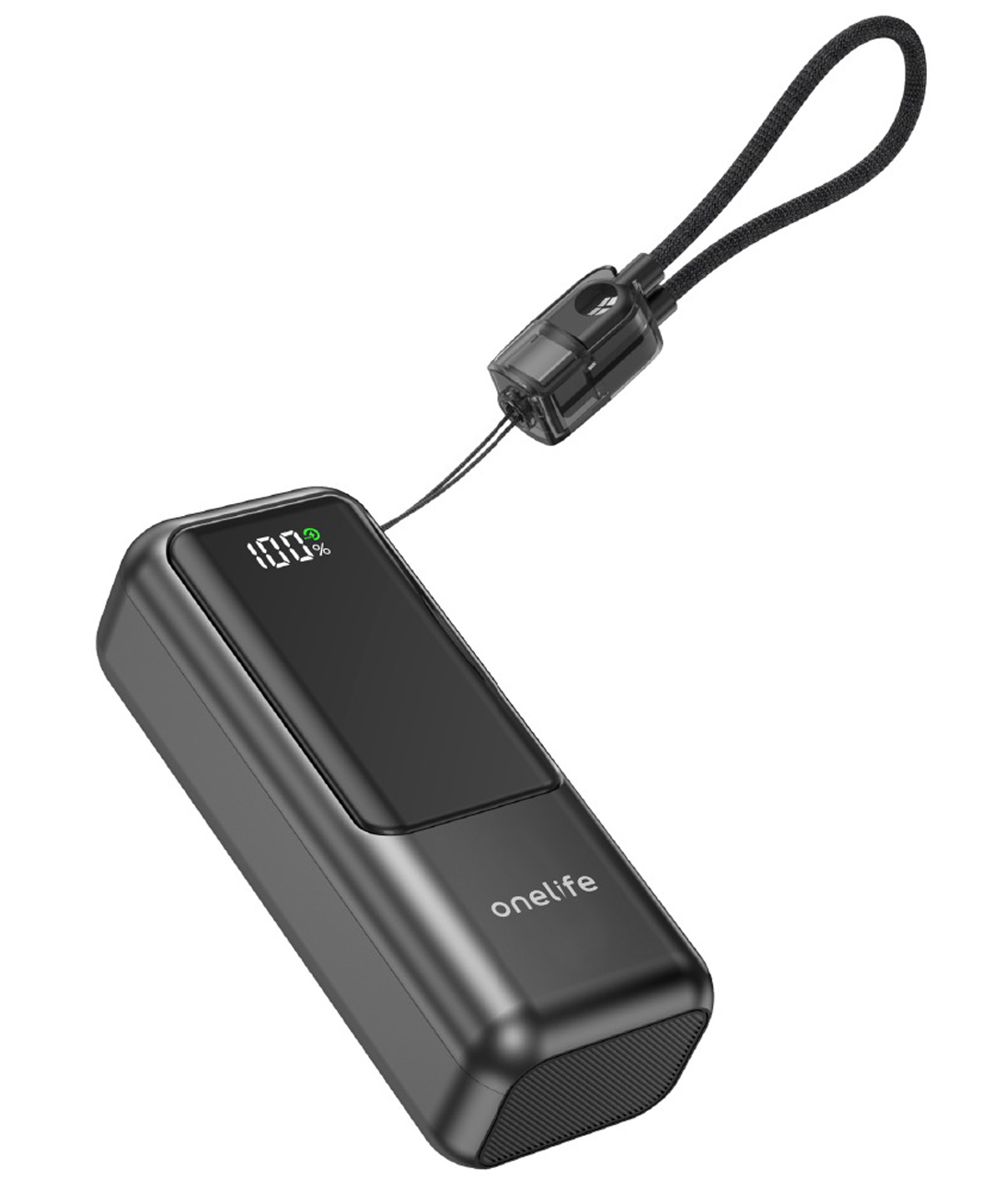 Onelife Power 20 10000 mAh Nano Power Bank with 22.5W Max Output, LED Display(Black)-image-23