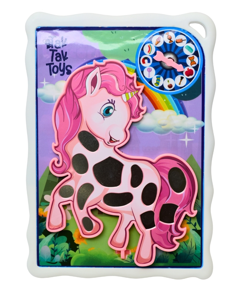 Tak Tak Toys Zap Unicorn Operation Game for Kids | Interactive Dinosaur Board Game with Sound Effects | Educational Skill Game for Boys & Girls | Pink-image-35