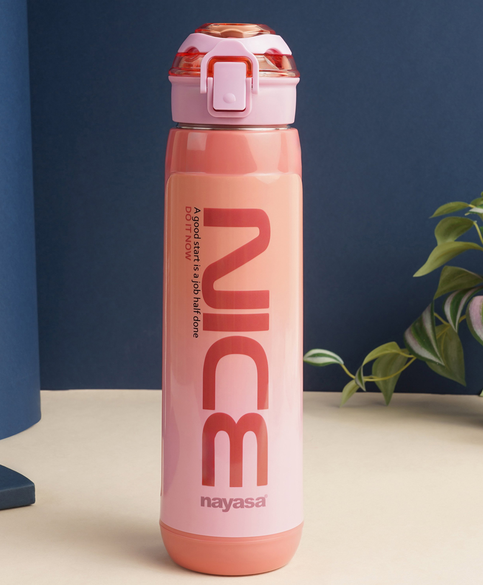 Nayasa Turbo Insulated Stainless Steel Water Bottle Small, Leakproof, 600 ml, Pink-picture-15