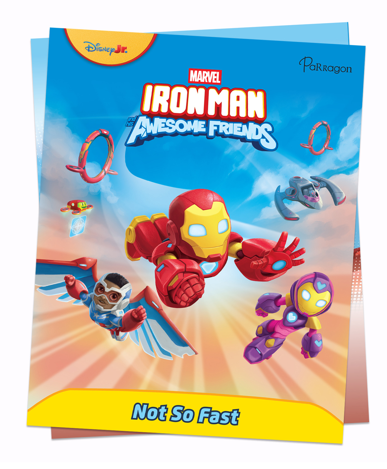 Jr Marvel Iron Man and Awesome Friends Not So Past | Disney Storybook | Picture book | Read-aloud Disney Storybooks-image-31