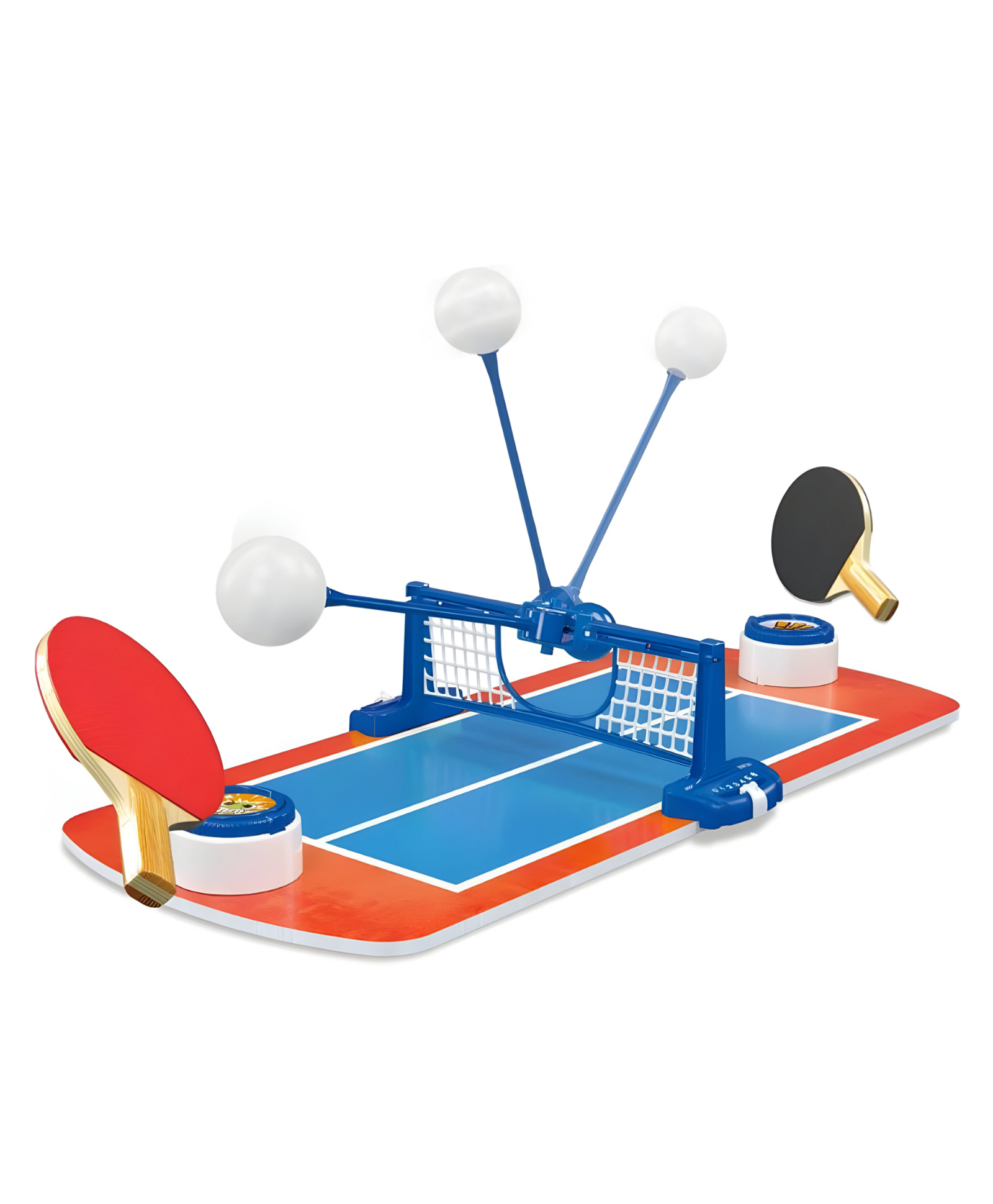 NEGOCIO Children Interactive Educational Sport Game Toy Plastic Mini Tabletop Ping Pong Table Tennis Board Game- PACK OF 1- COLOR MAY VARY-picture-20