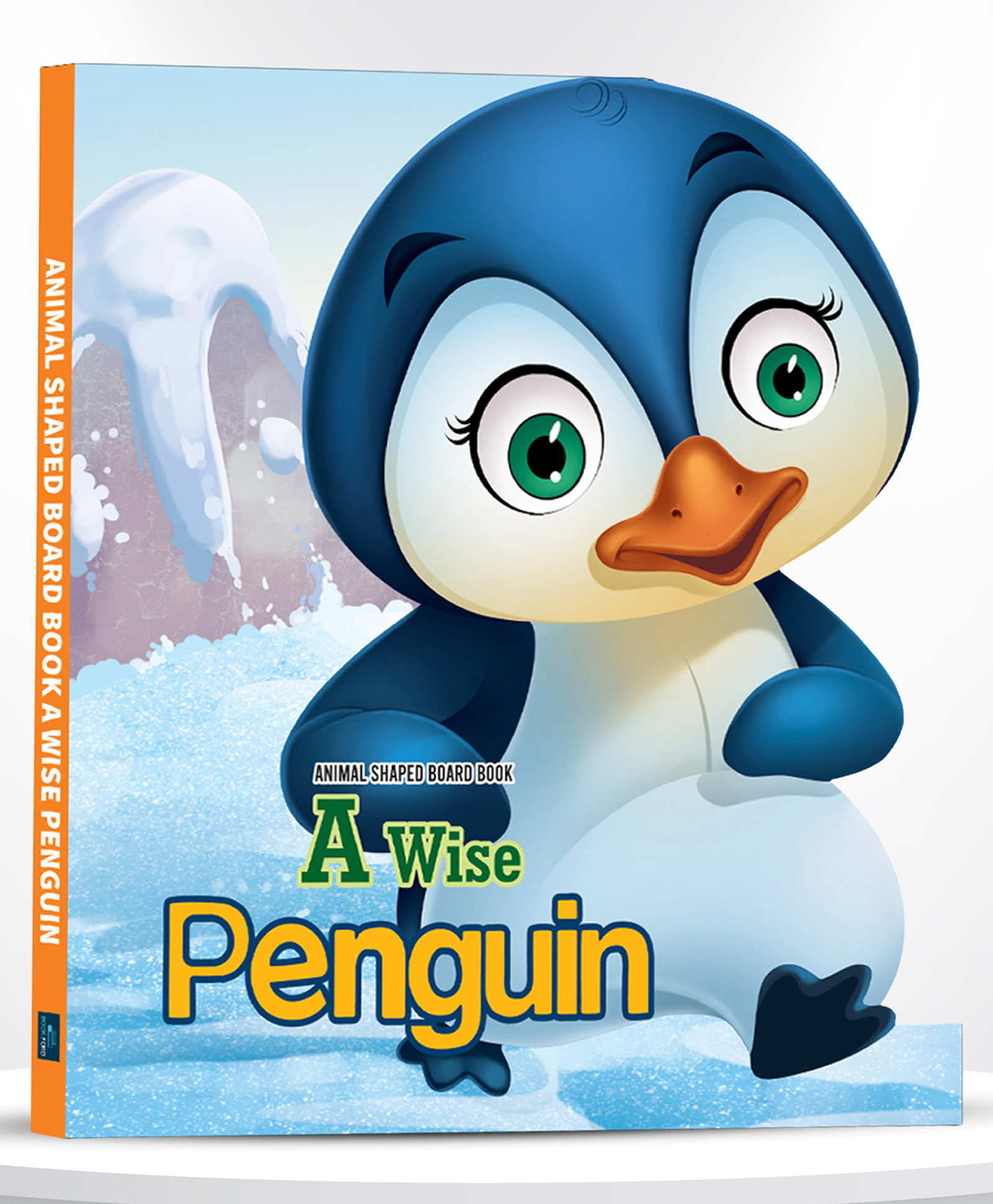 Wise Penguin Animal Shaped Story Board Book-English-image-48