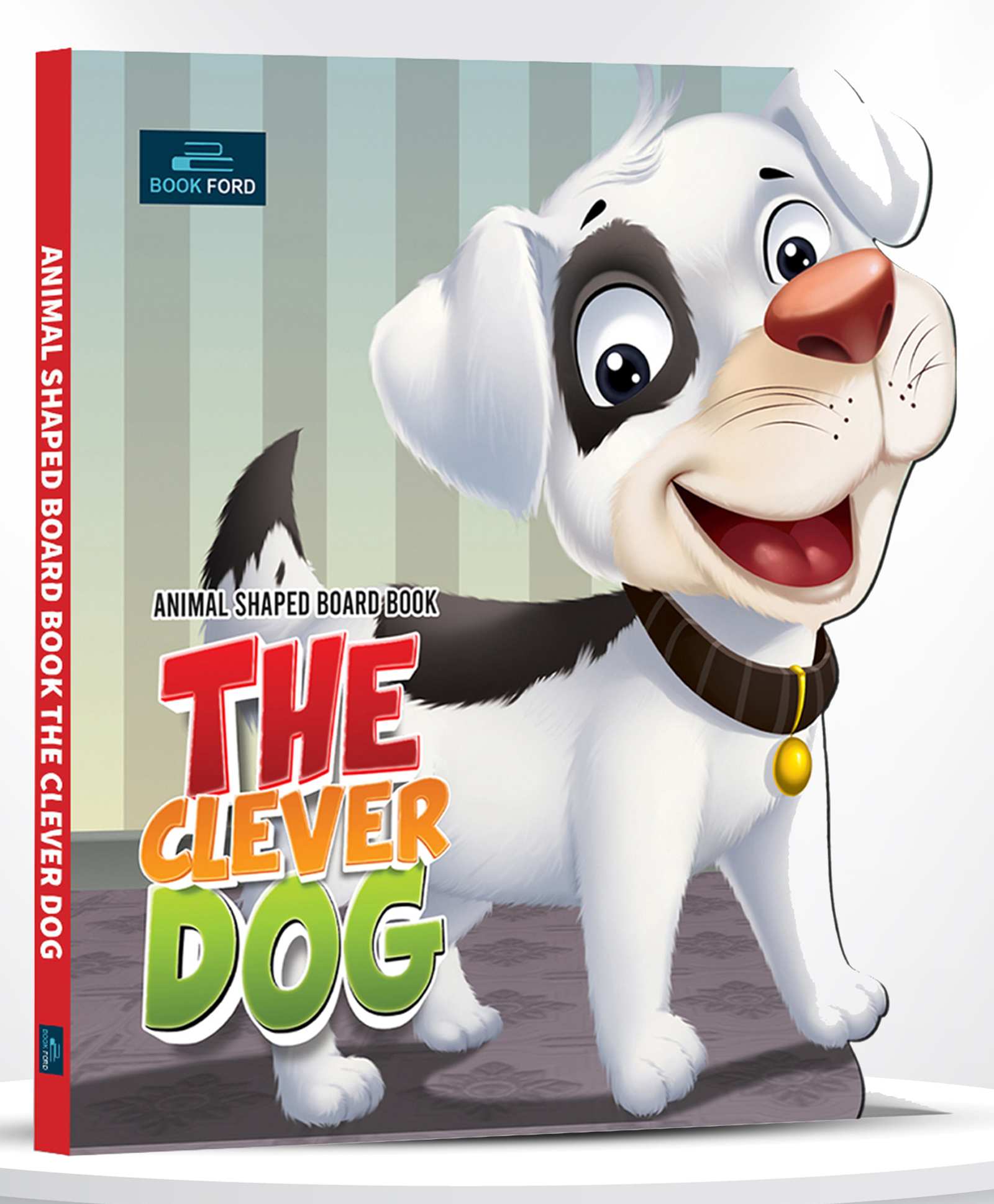 The Clever Dog Animal Shaped Story Board Book-image-41