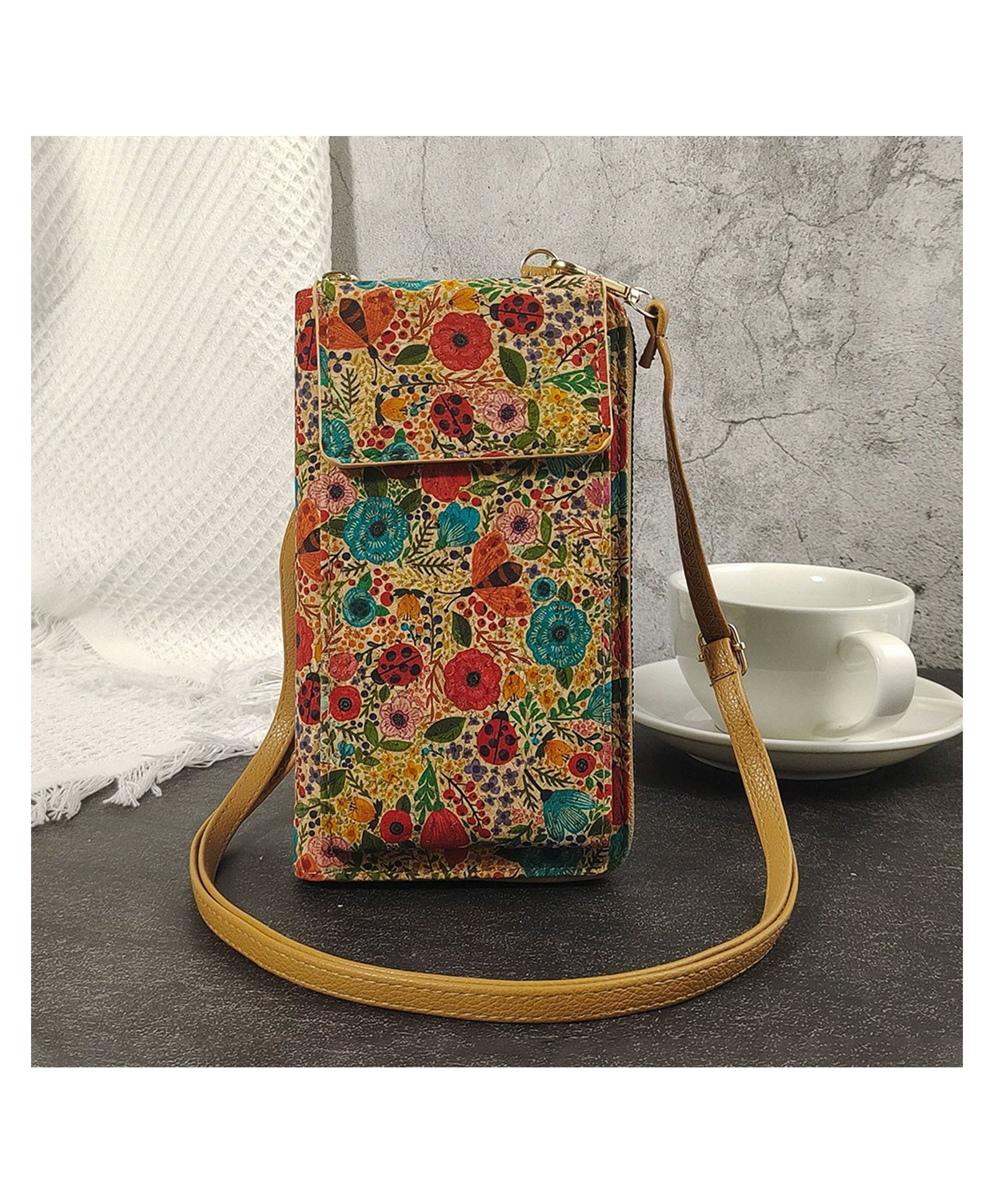 MOMISY Small Crossbody Mobile Sling Bag for Women - Multicolor-image-4