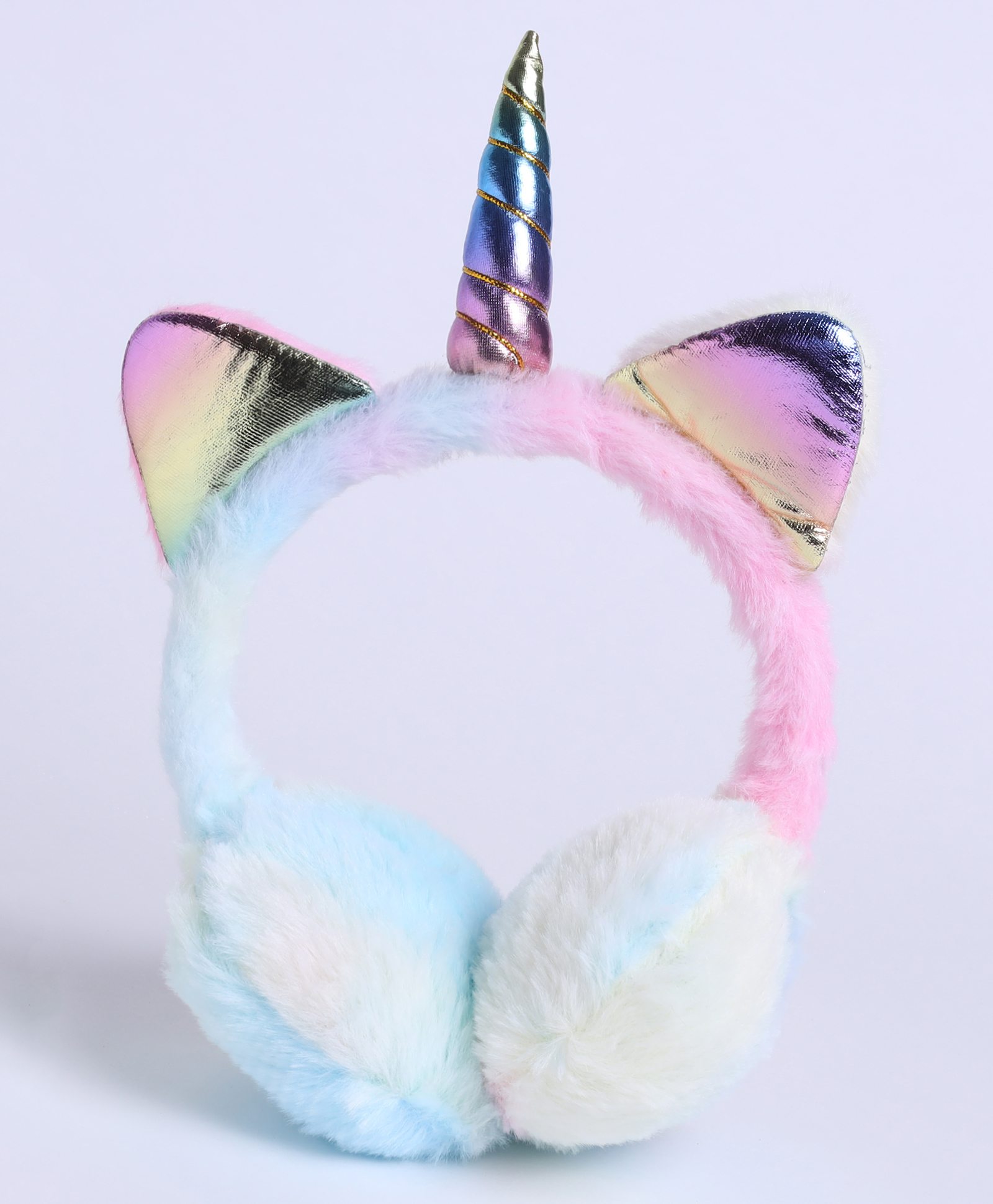 M'andy Woollen Knit Unicorn Designed Ear Muffs - Multi Colour-image-27