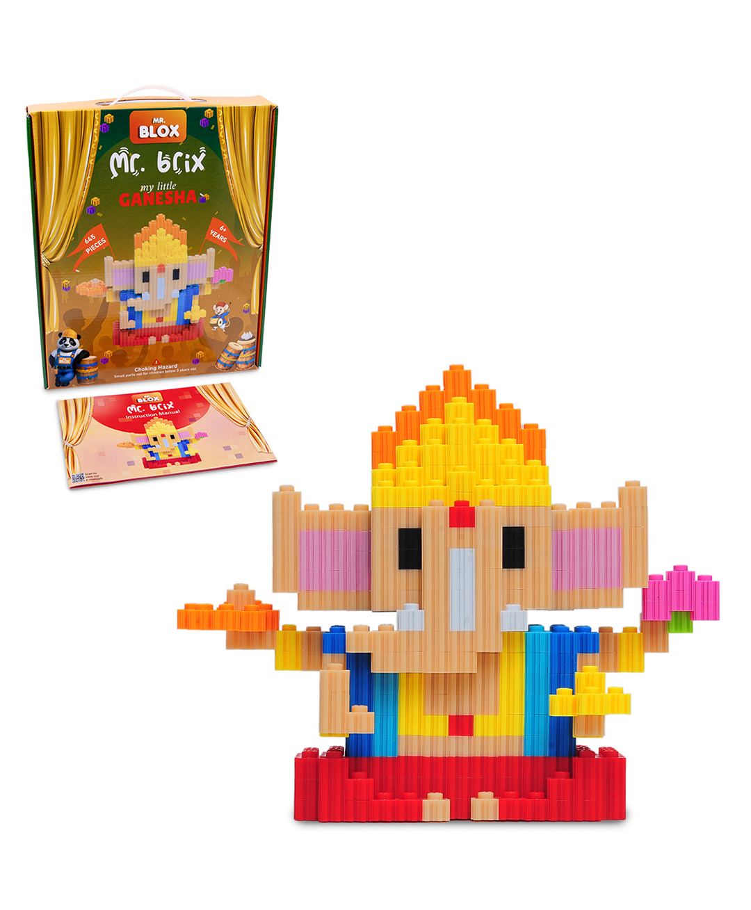 mr. blox Mr.Blox-Mr. Brix My Little Ganesha-645 pieces Multicolore-picture-11