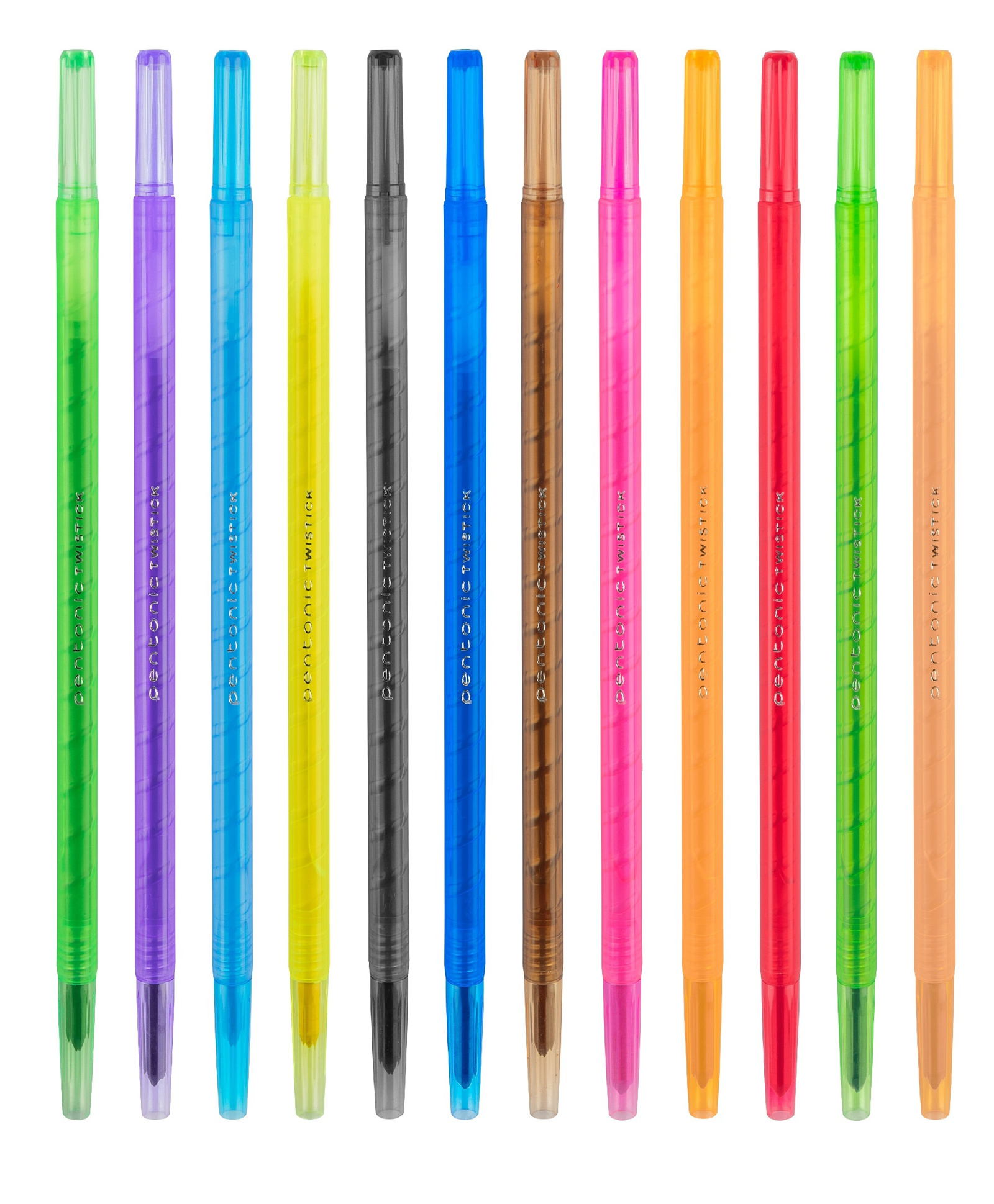 Pentonic Twistick Multicolor Crayons, Pack of 12-image-2
