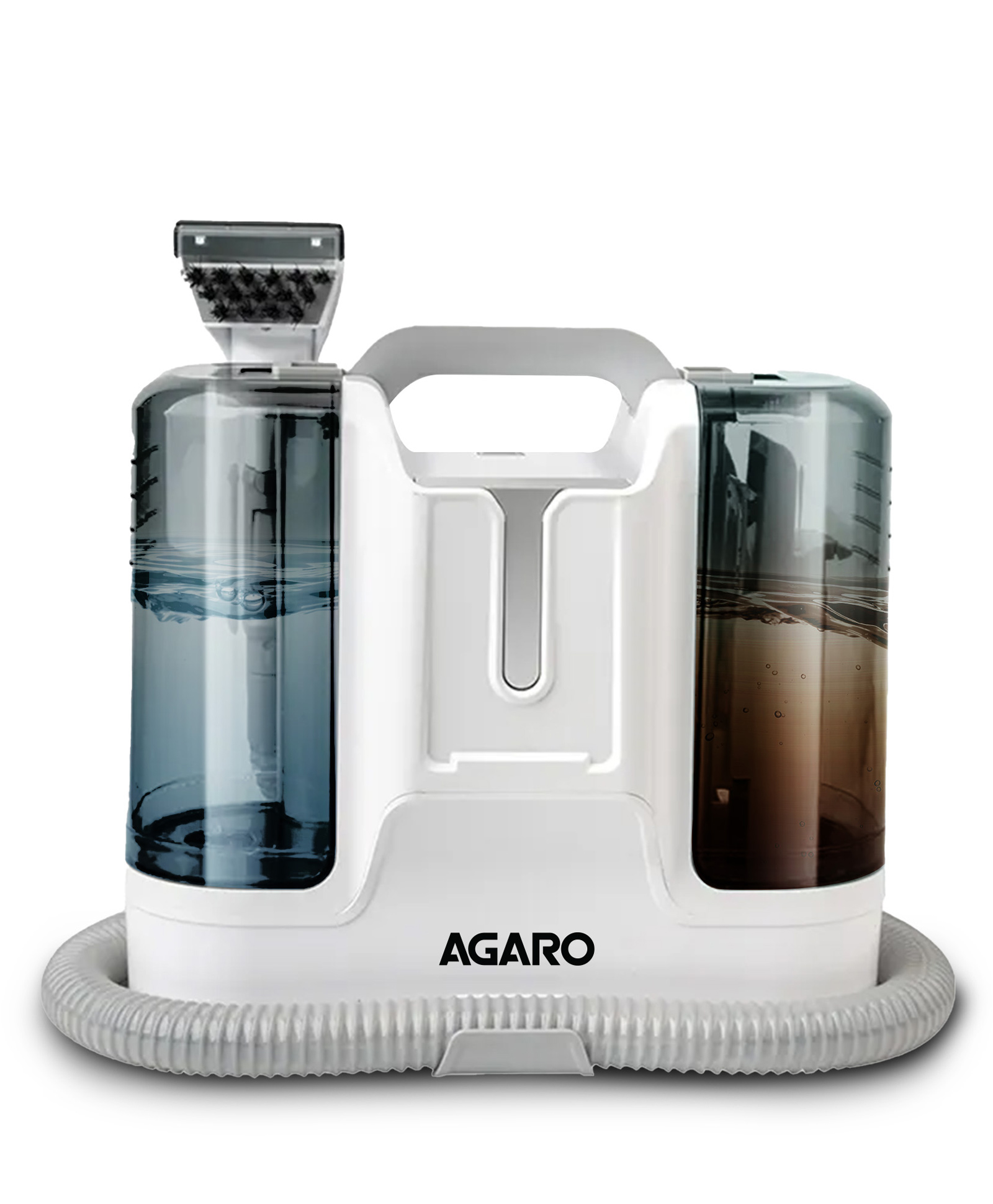 AGARO Crest Portable Spot Cleaner Multi-Purpose Carpet & Upholstery Cleaner Pet Stain Vacuum Compact Cleaning Machine - White-image-2