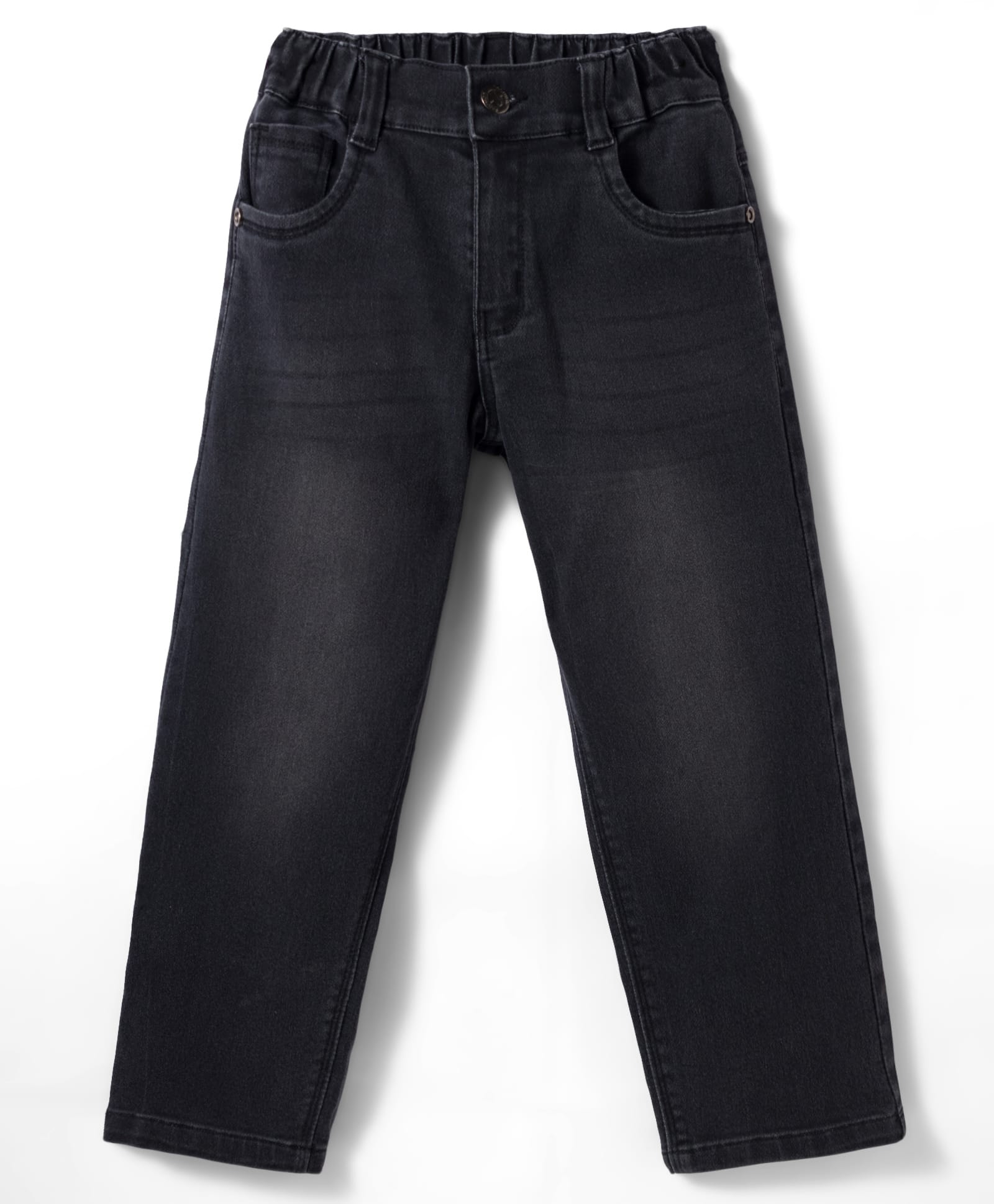 Olio Kids Full Length Washed Denim Jeans - Black-picture-24