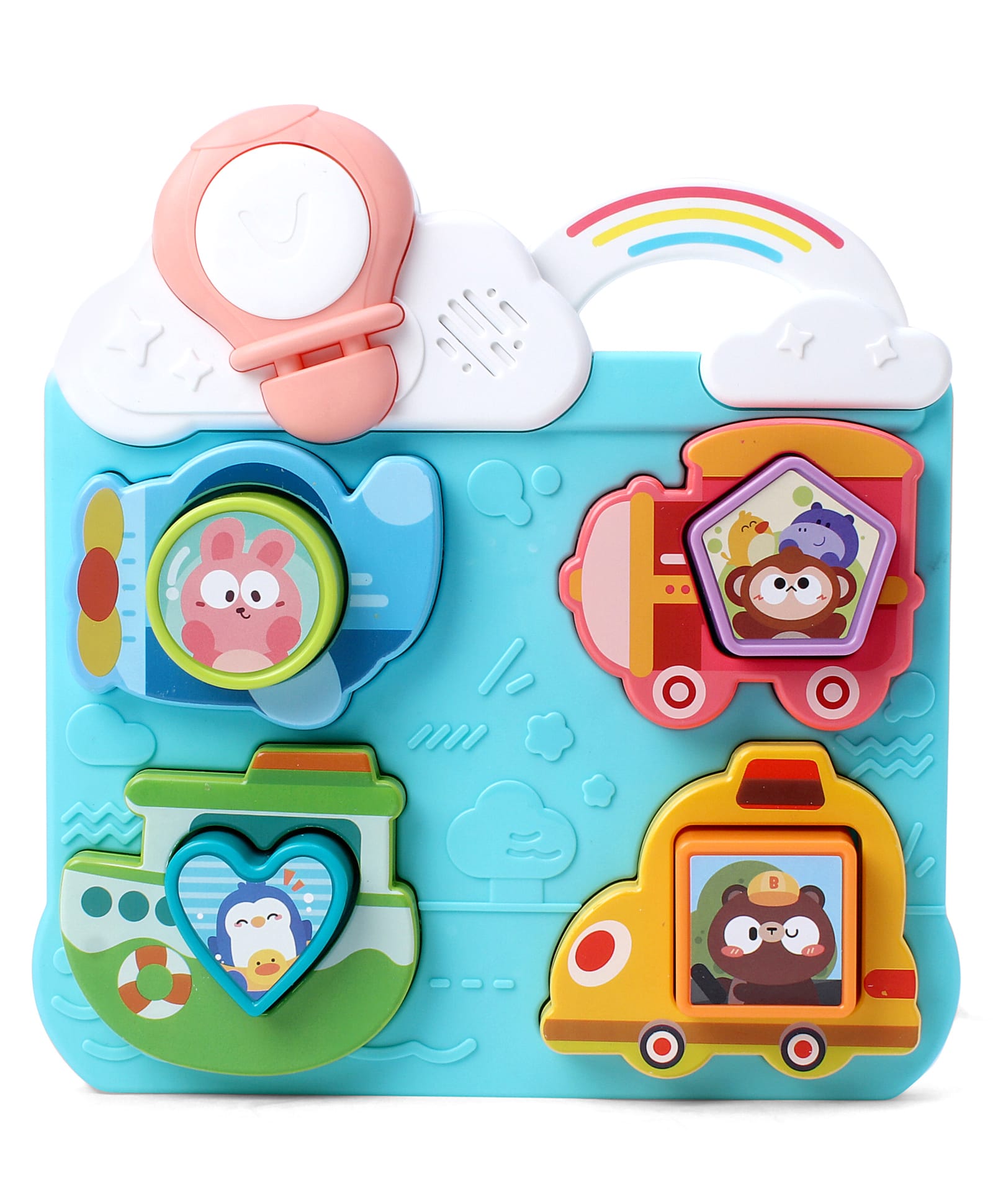 Shooting Star Shape Sorter Cognition Toy with Light & Sound - Multicolor-picture-18