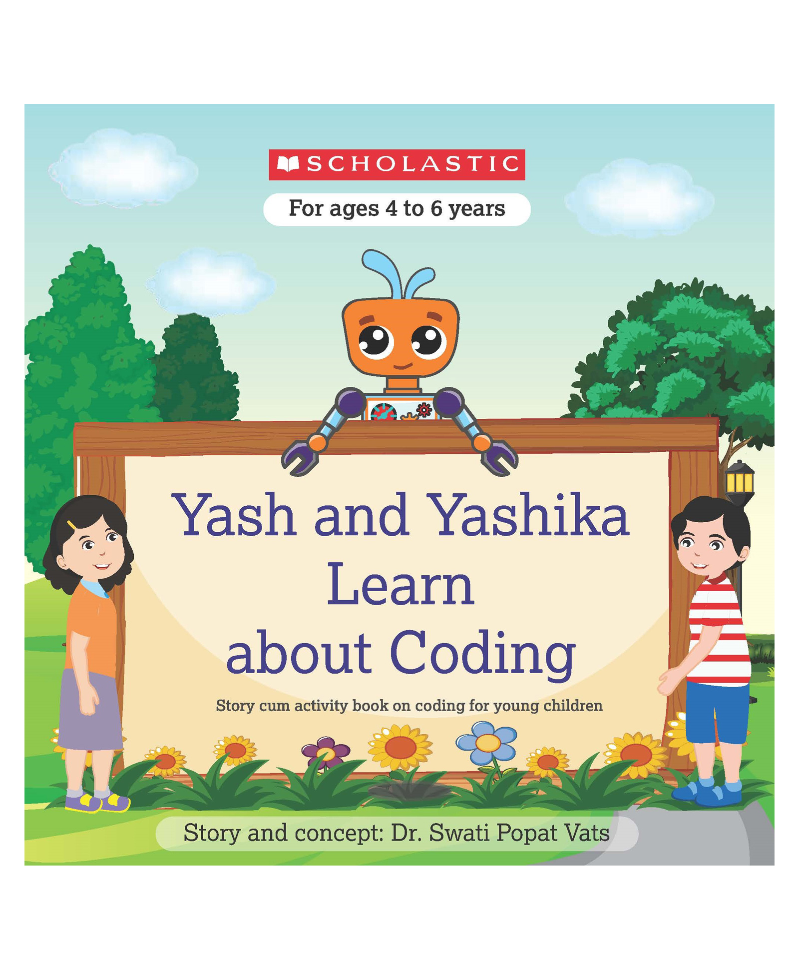 Yash And Yashika Learn About Coding (4-6) Reading & Learning Books Dr Swati Popat Vats English-image-3