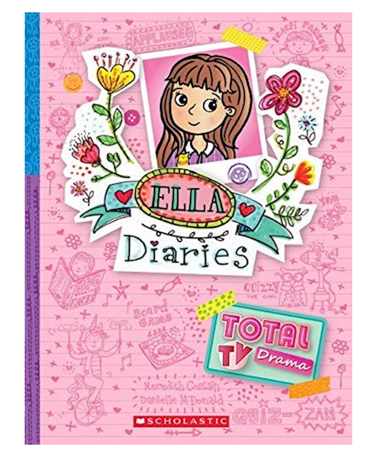 Ella Diaries #12: Total Tv Drama Story Books Meredith Costain English-image-0
