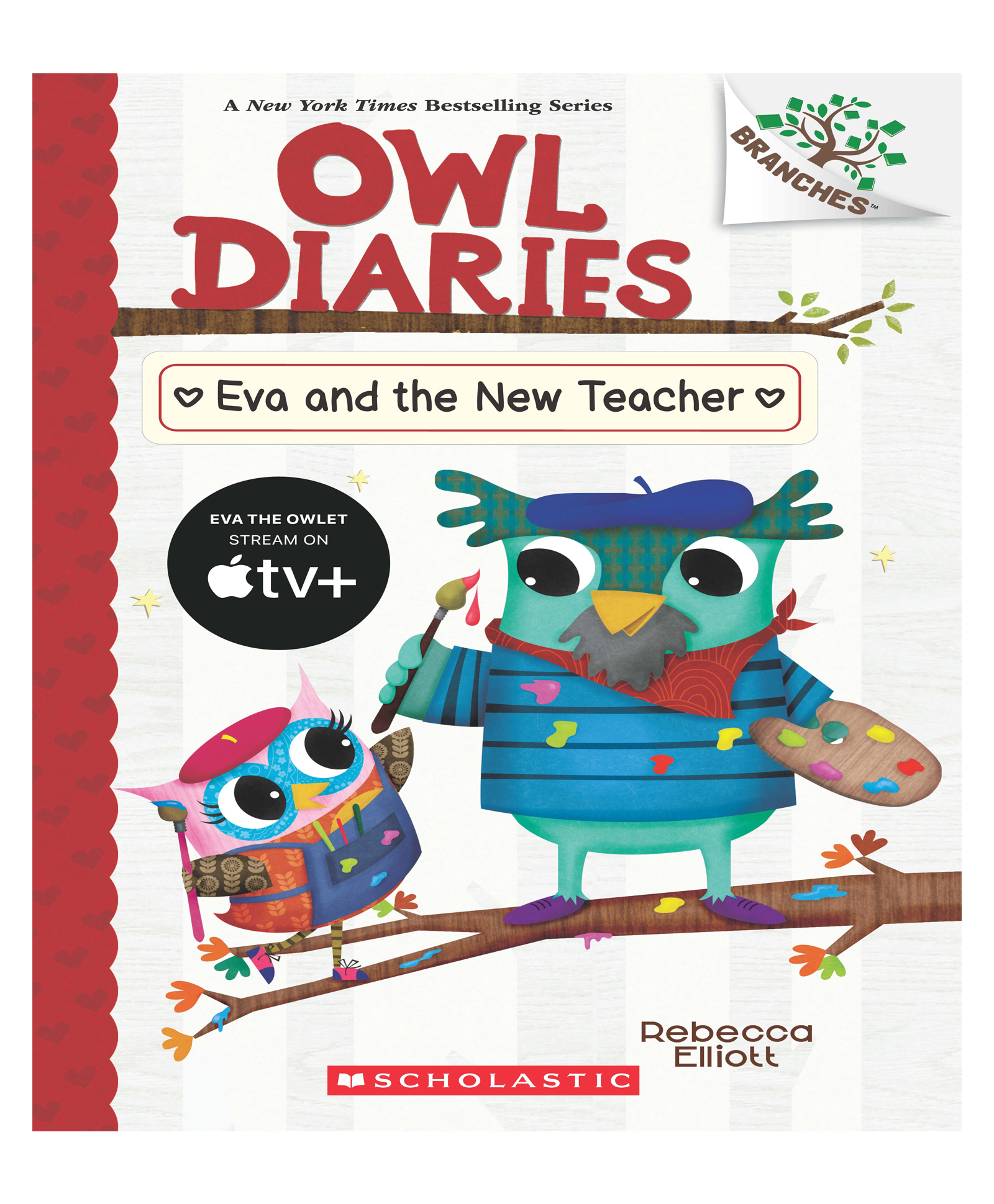 Owl Diaries 21: Eva And The New Teacher (A Branches Book) Story Books Rebecca Elliot English-image-41
