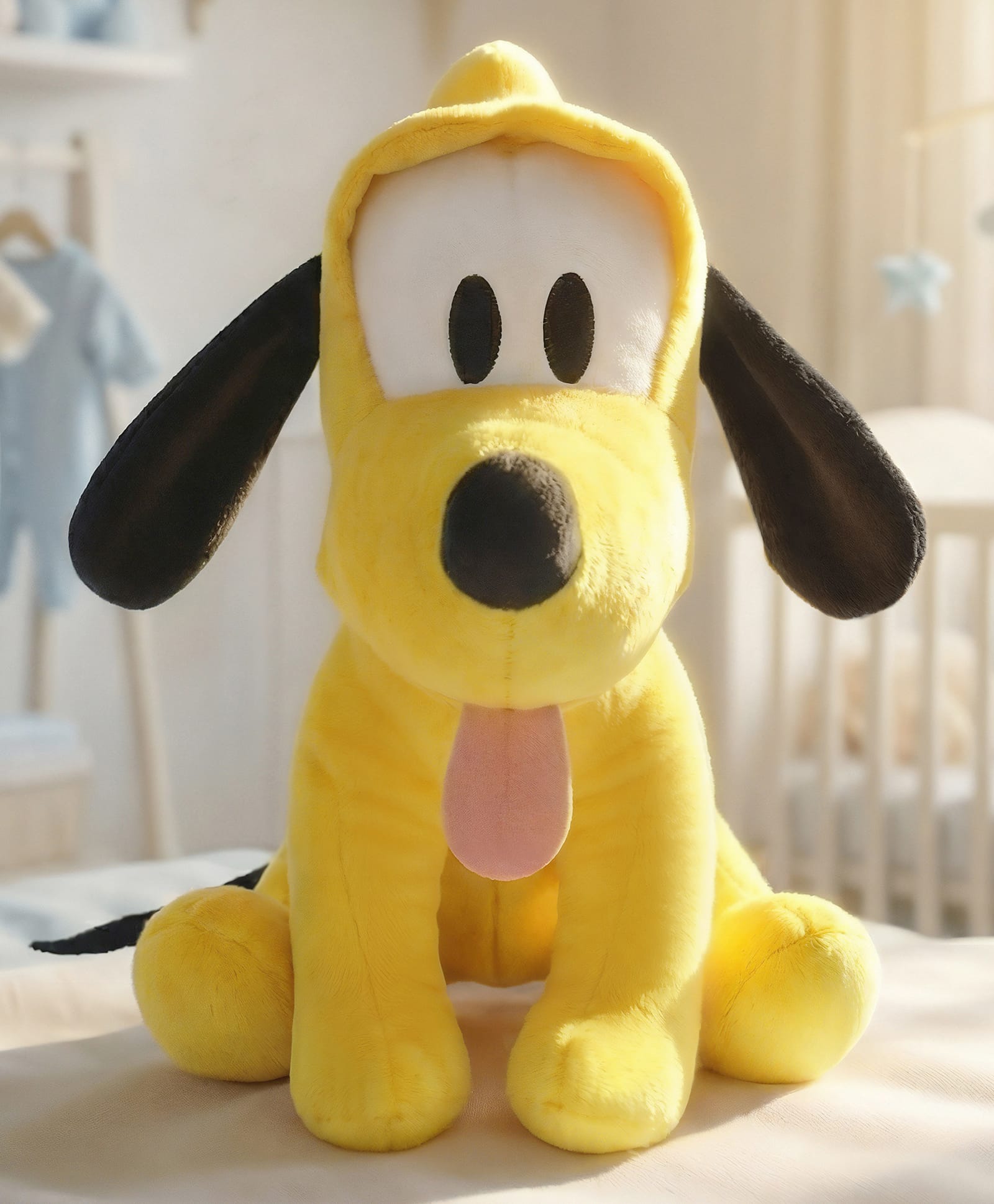Babyhug Disney Pluto Soft Toy 35 cm| Premium Plush Stuffed Toy for Kids| Super Soft & Washable| Perfect for Gifting| Imaginative Play & Emotional Development| Cuddly Toy| BIS Certified-image-0