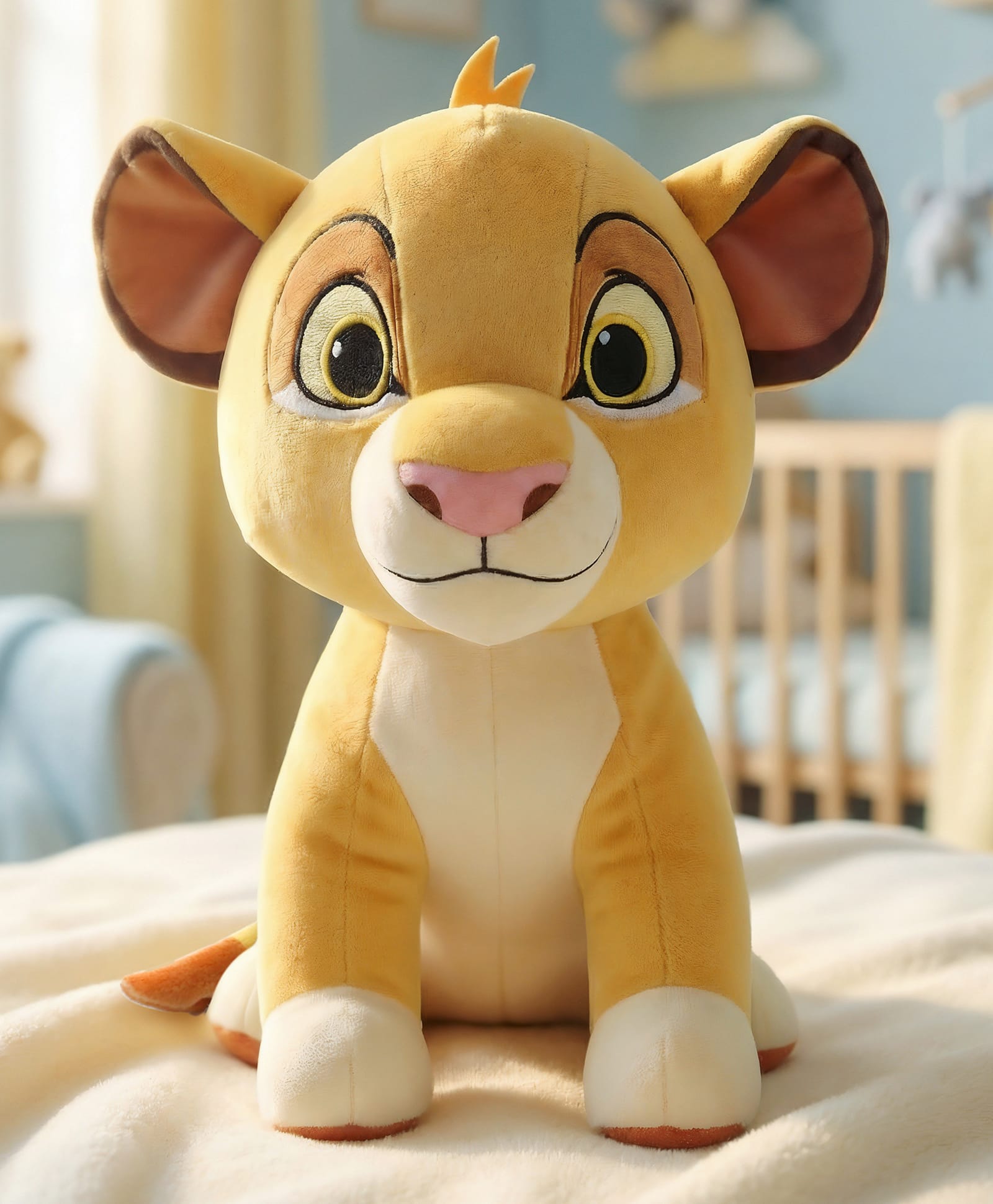 Babyhug Disney Simba Soft Toy 35 cm| Premium Plush Stuffed Toy for Kids| Super Soft & Washable| Perfect for Gifting| Imaginative Play & Emotional Development| Cuddly Toy| BIS Certified-image-26