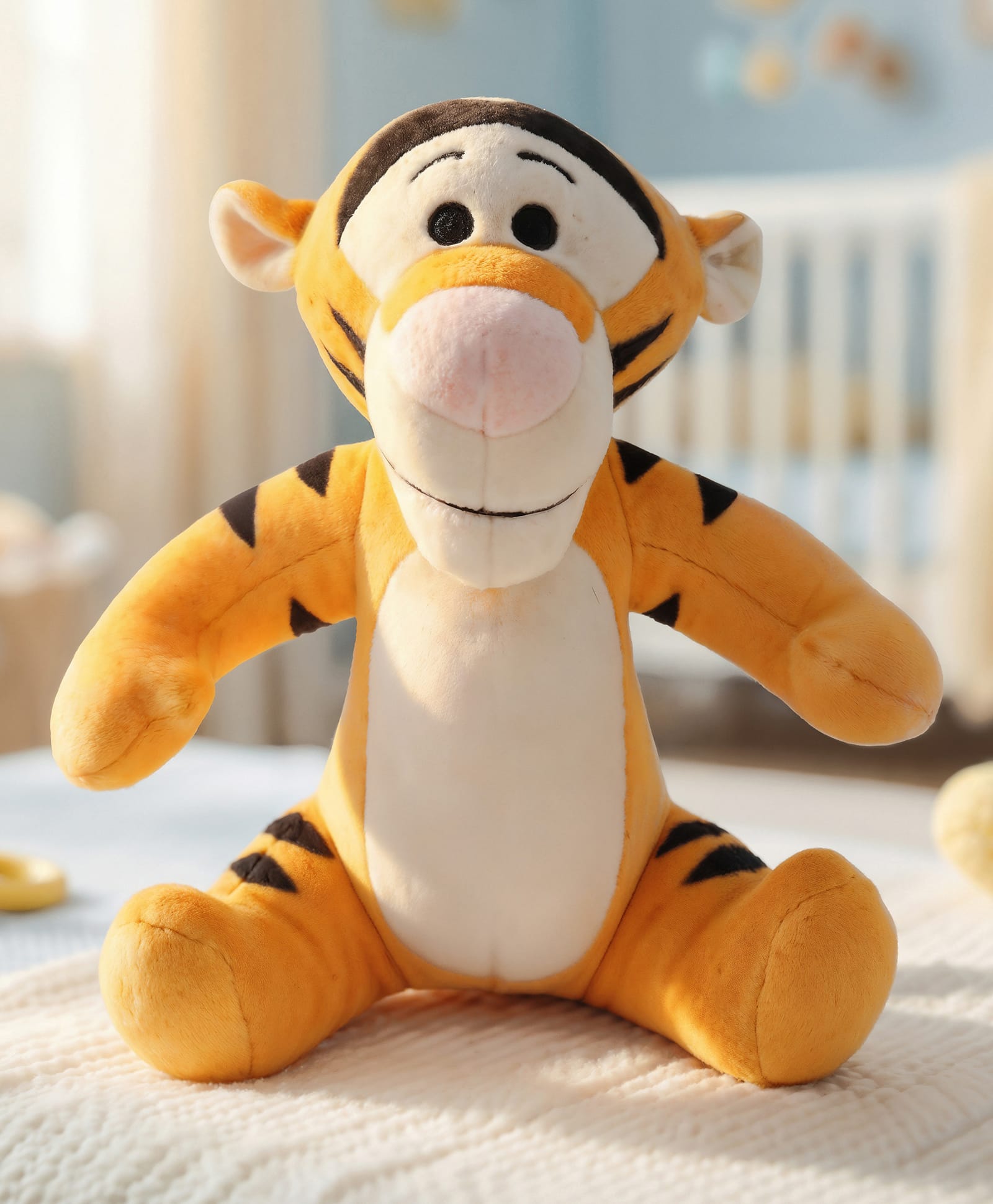 Babyhug Disney Tigger Soft Toy 35 cm Premium Plush Stuffed Toy for Kids Super Soft & Washable Perfect for Gifting Imaginative Play & Emotional Development Cuddly Toy BIS Certified-image-24