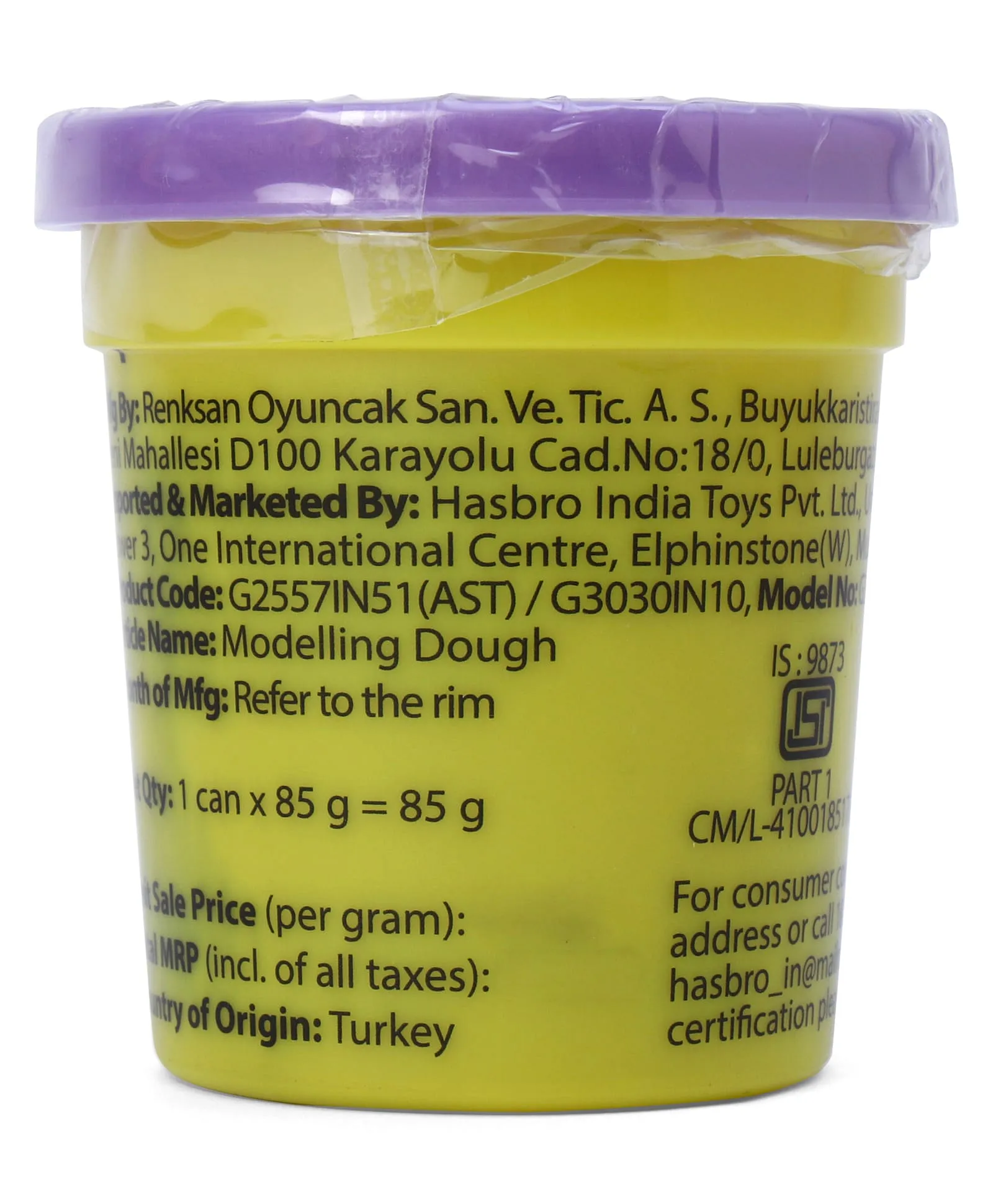 Play Doh Single Can Play Dough - Purple Online India, Buy Art
