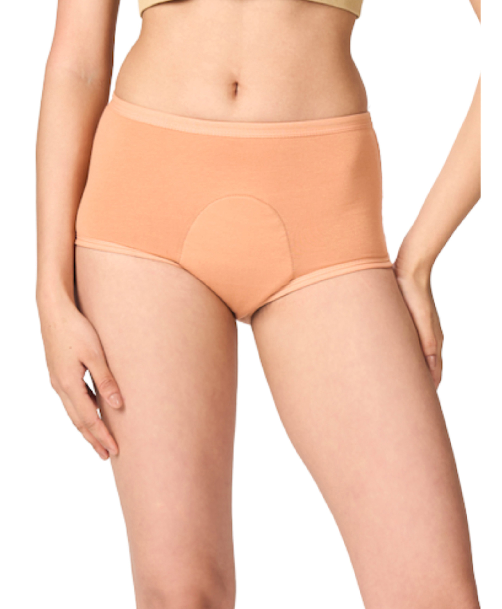 Healthfab GoPadFree Italian Clay Reusable High-Rise Heavy Flow Period Panty - 4XL-picture-12
