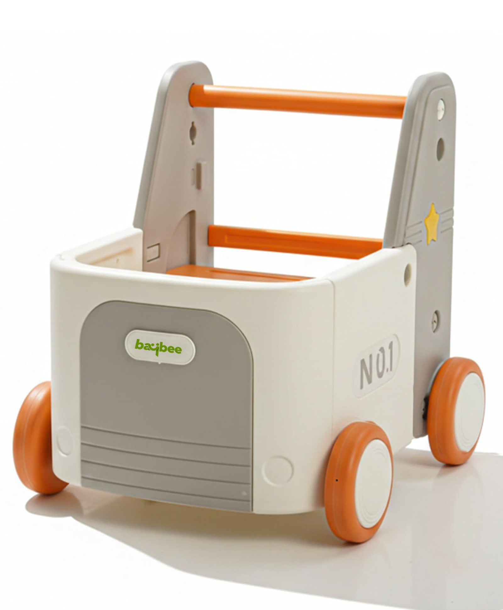 Baybee 4-in-1 Baby Walker & Kids Ride-On | Smooth-Rotation Wheels, Push Cart & Multi-Layer Toy Storage | Secure Rope Pull, Comfortable Seat & Early Walking Support-picture-16