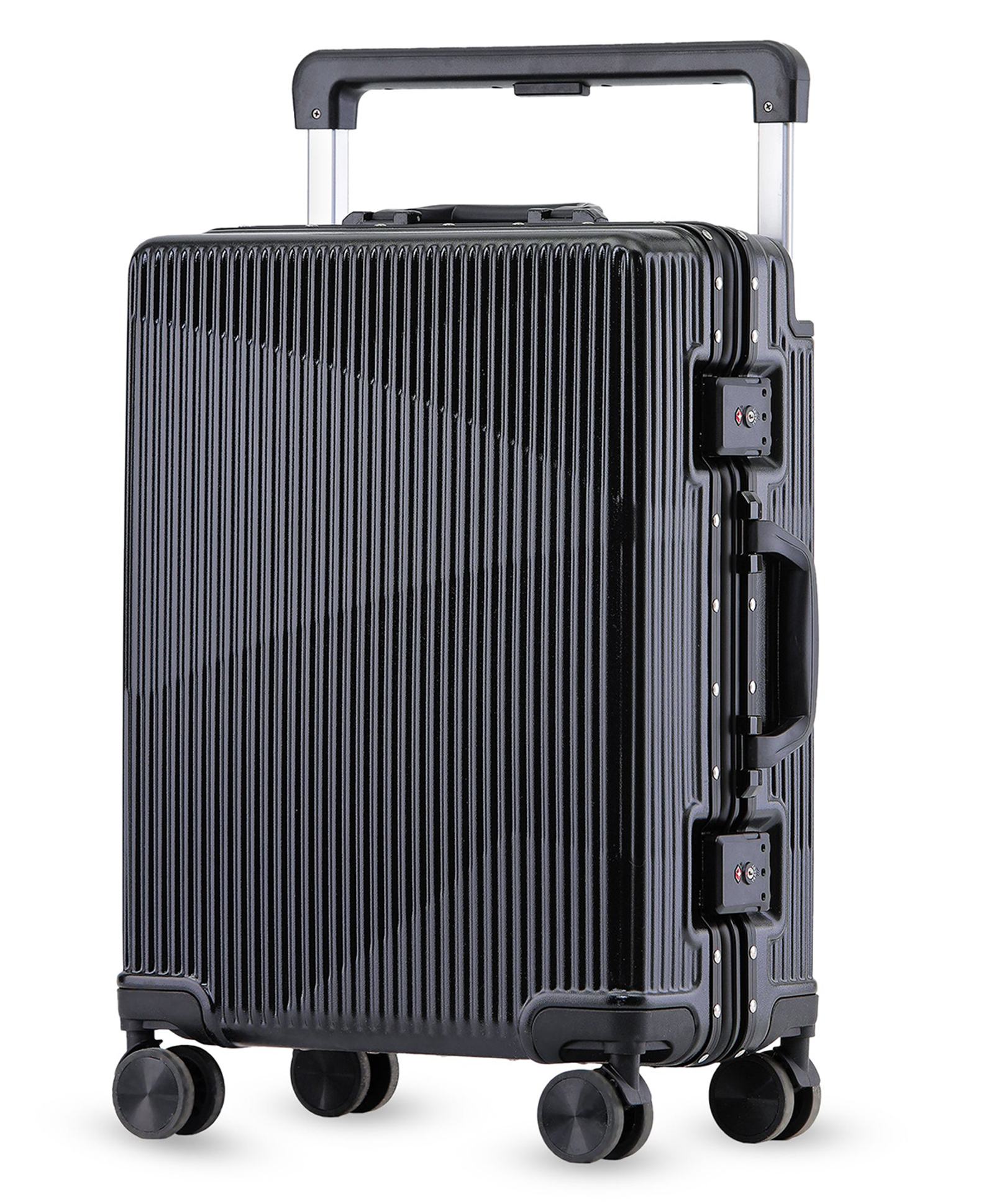 Clownfish Trolley Luggage Bag | Grey | 20 inch-image-40