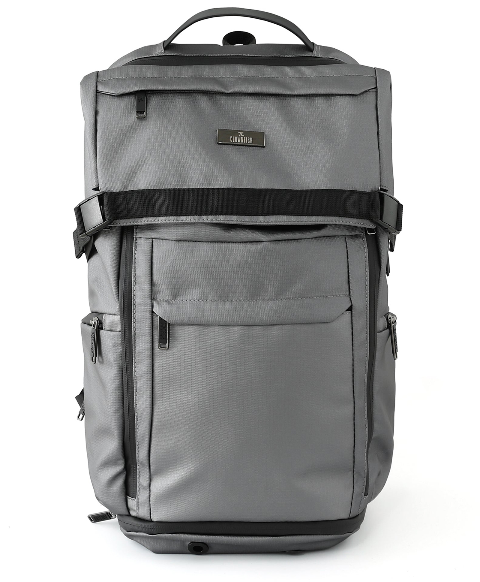 Clownfish 28 Litres unisex multipurpose 18 Inch laptop backpack|Grey|Y0174-GRY-image-9