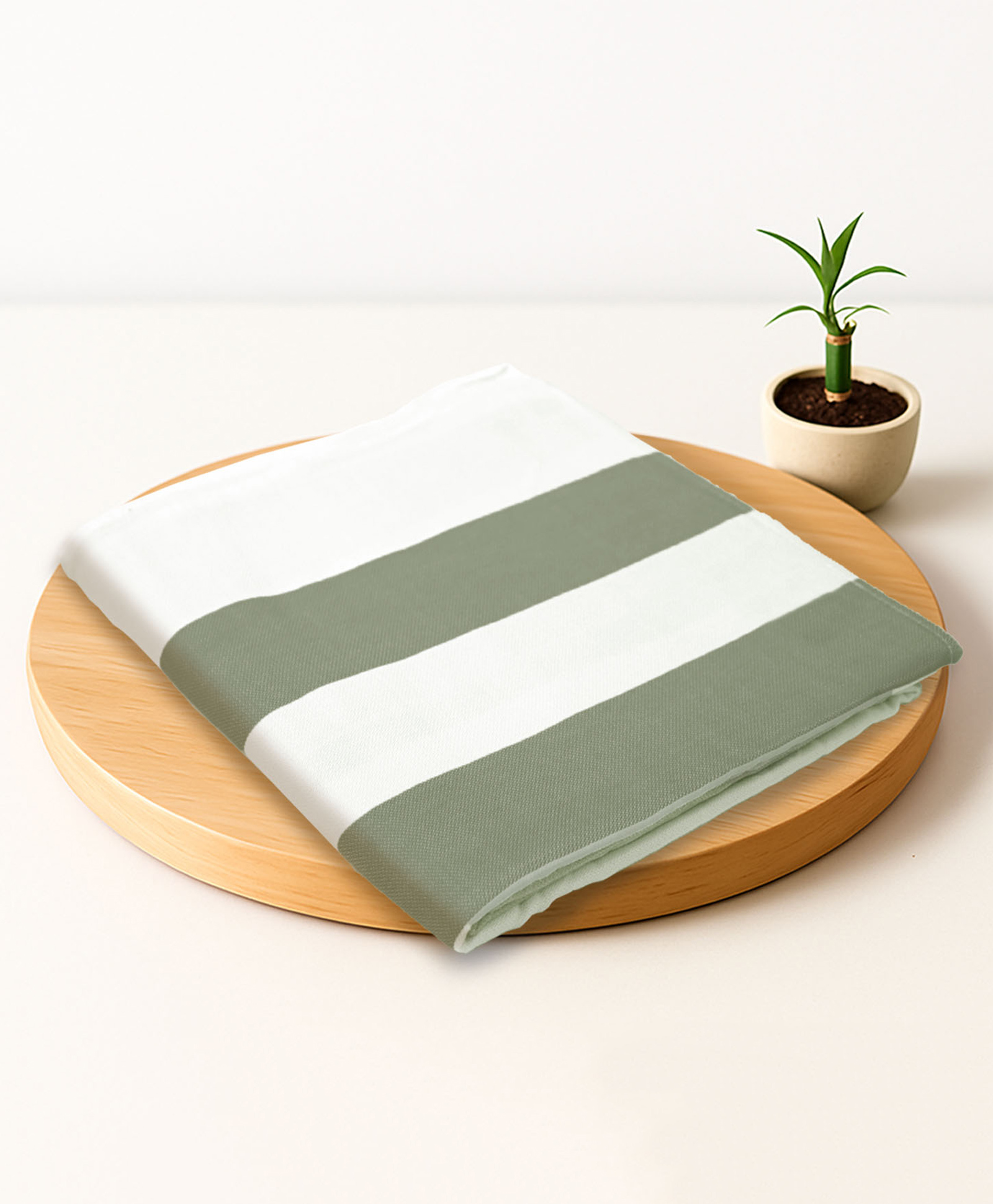 ZAHYA 100% Pure Bamboo Bath Towel - Olive Green-image-18