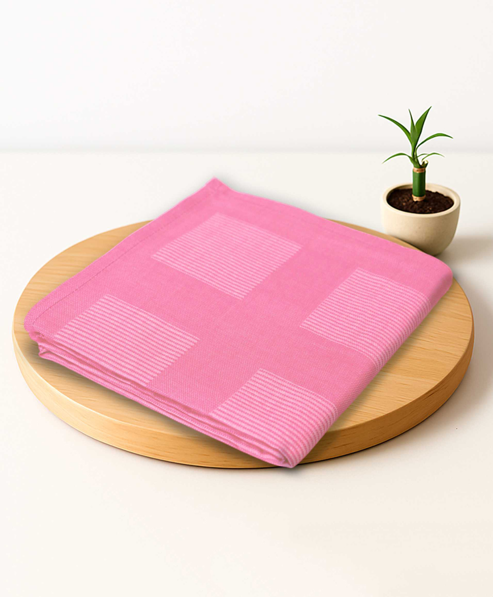 ZAHYA 100% Pure Bamboo Bath Towel - Pink-image-37