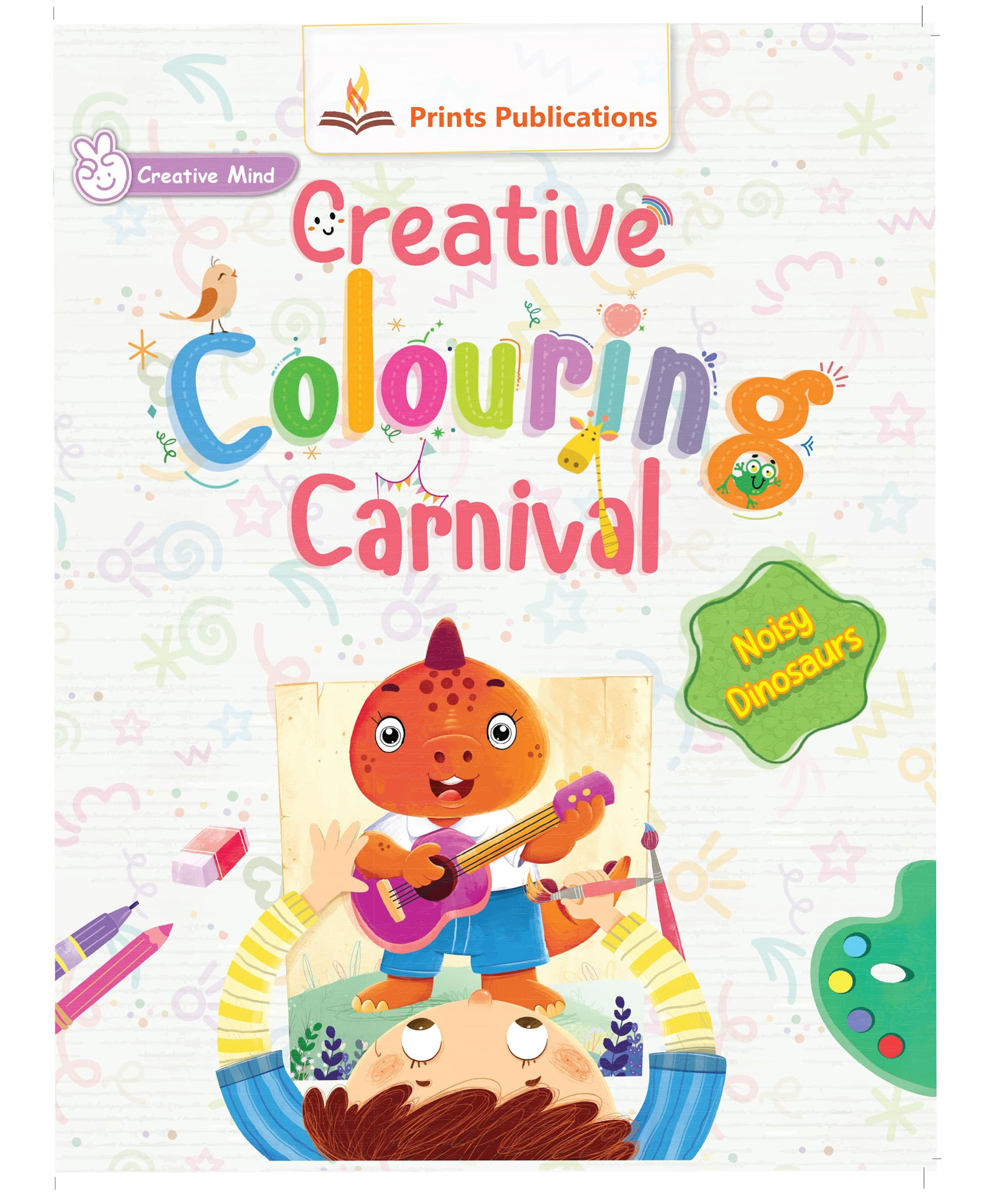 Noisy Dinosaurs: Creative Colouring Carnival-image-25