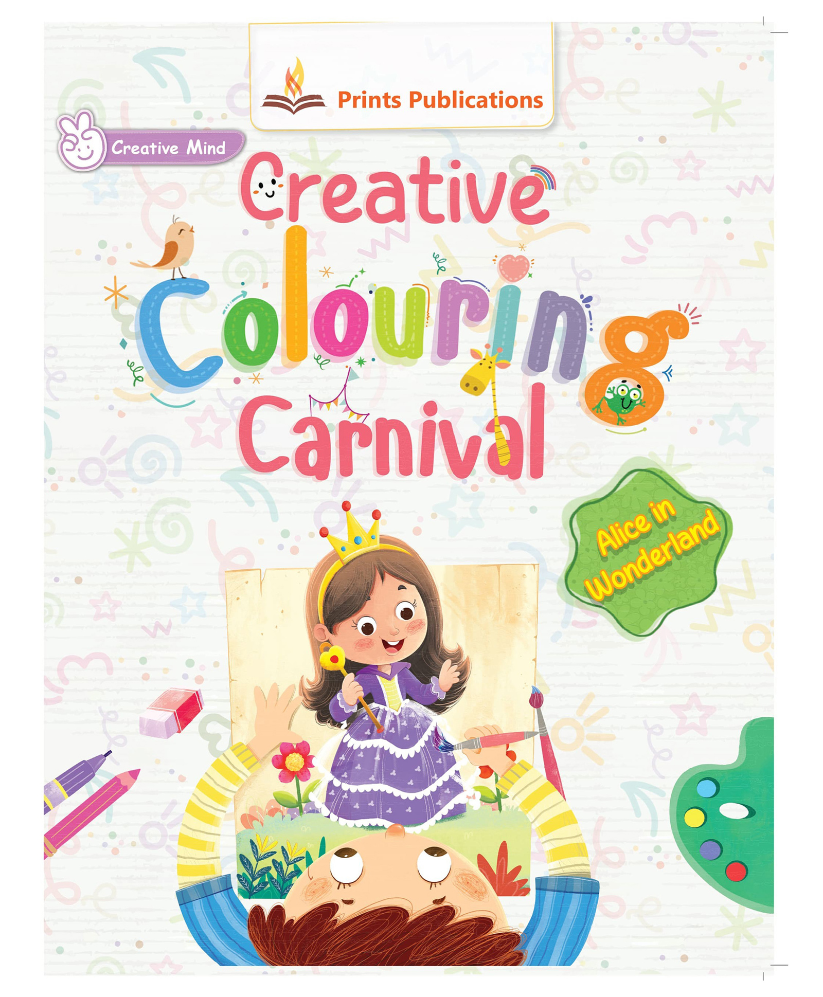 Alice in Wonderland: Creative Colouring Carnival-image-34