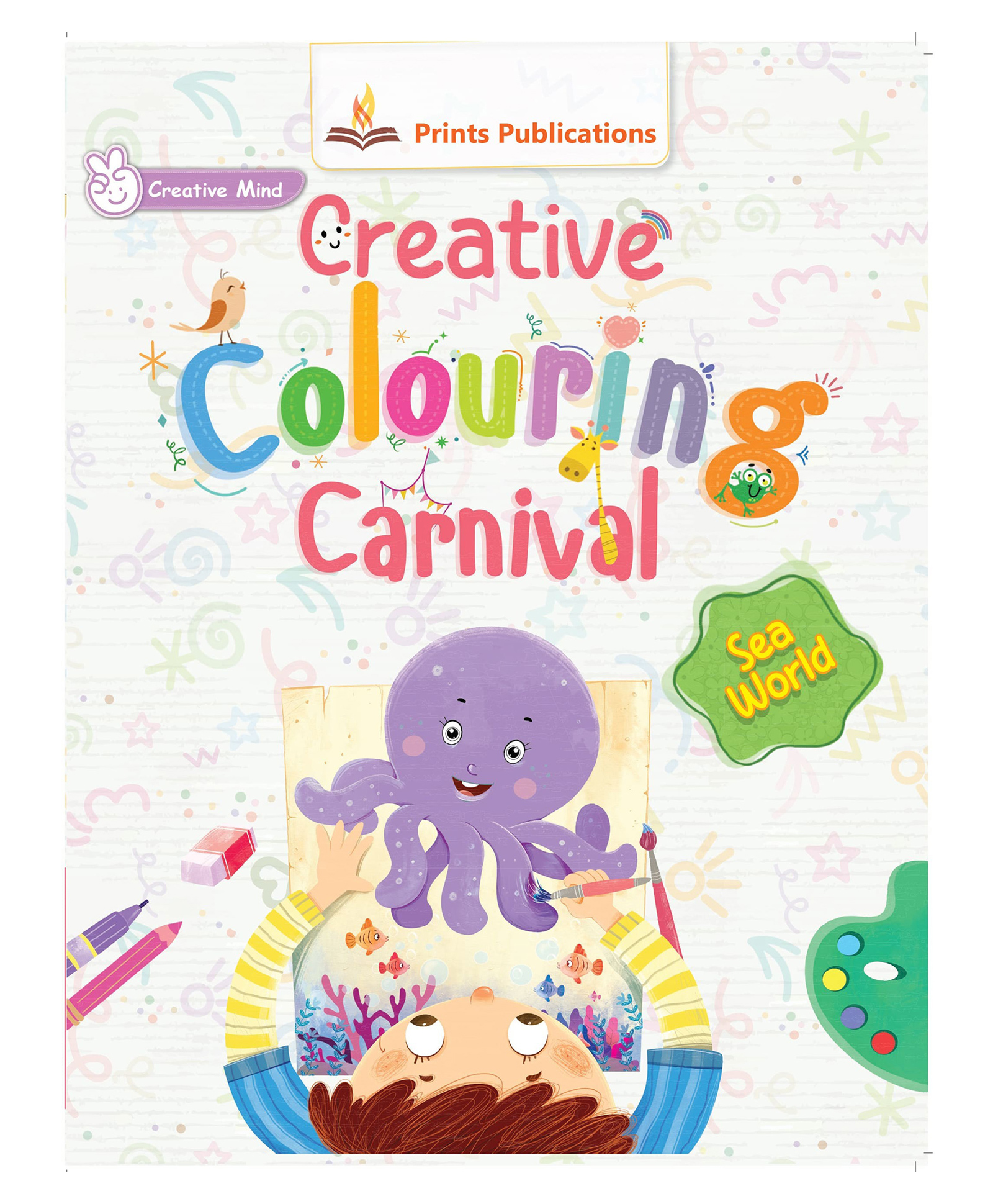 prints publications Sea World: Creative Colouring Carnival-picture-25